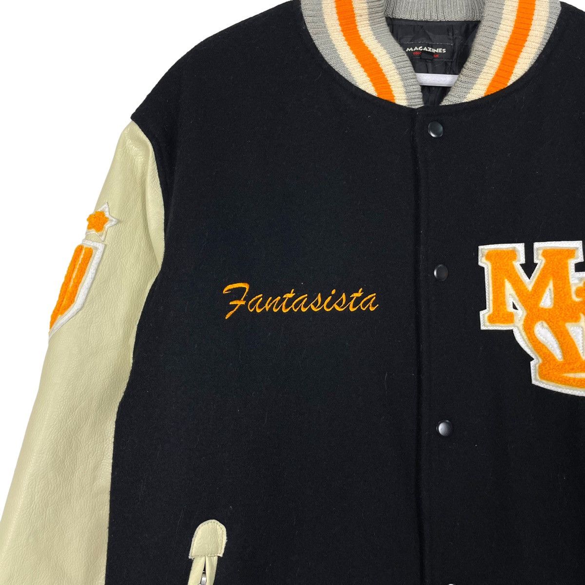 Fragment Design × Japanese Brand 💥MAGAZINE JAPAN RIOT SNAP BOMBER VARSITY Size US L / EU 52-54 / 3 - 6 Thumbnail