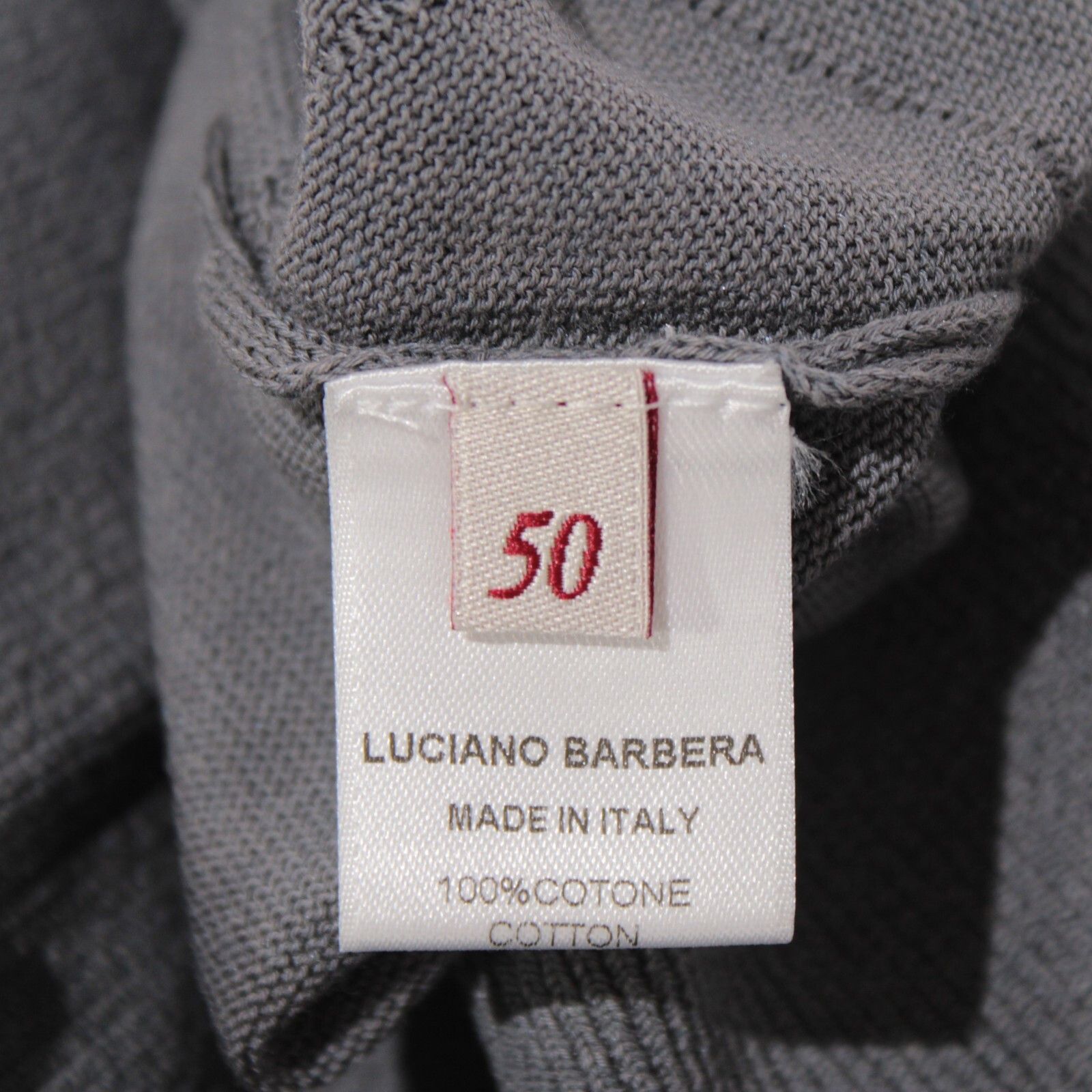 Luciano Barbera Luciano Barbera Sweater Size US M in Gray Size US M / EU 48-50 / 2 - 8 Thumbnail