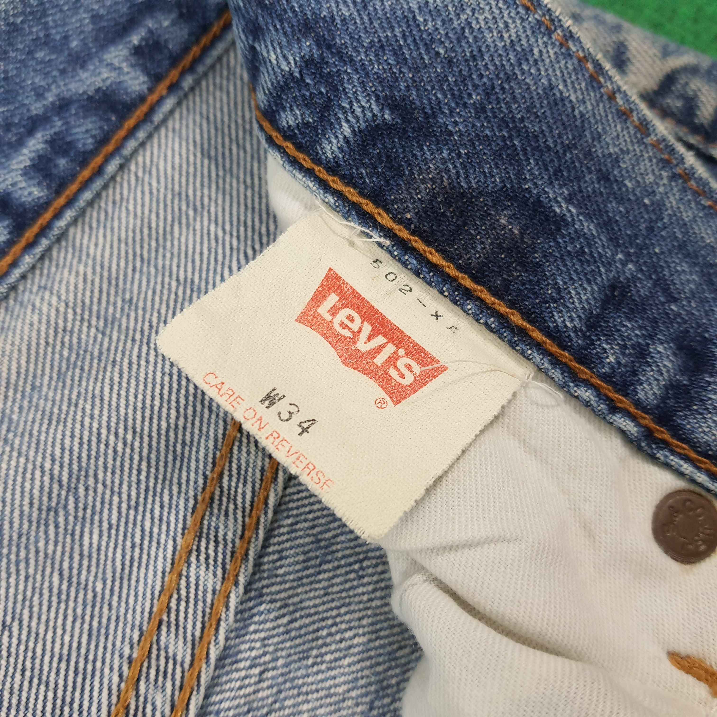 Levi's Vintage Levi's 502 Rare Redline Selvedge Jeans C272N8 Size US 32 / EU 48 - 10 Thumbnail