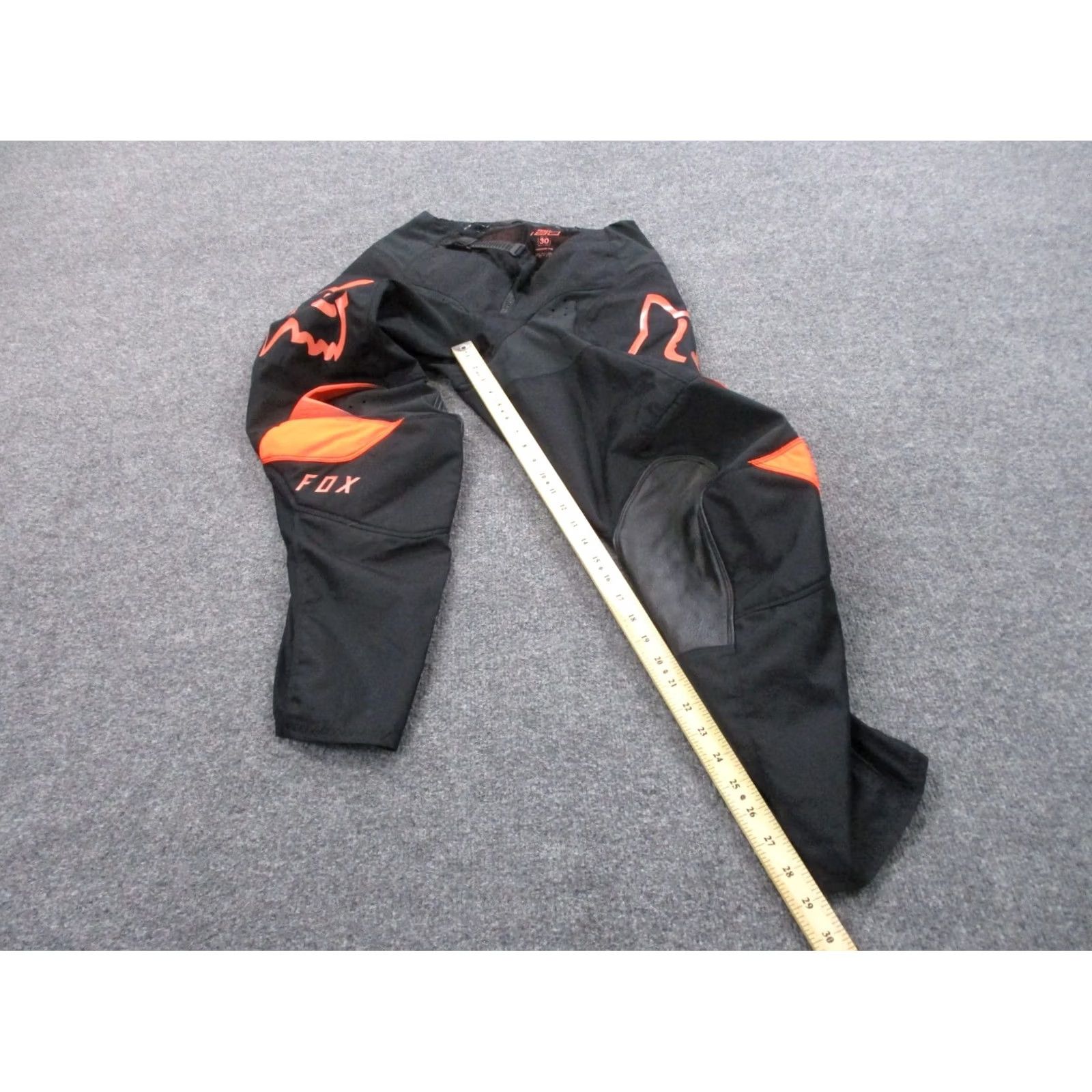Fox Racing Fox Leather Pants Men's 30 Jogger Pants Black Fox Racing Pants Mens 30 Leather Motorcross Driving Biker Activewear 90s Fox Size US 30 / EU 46 - 3 Thumbnail