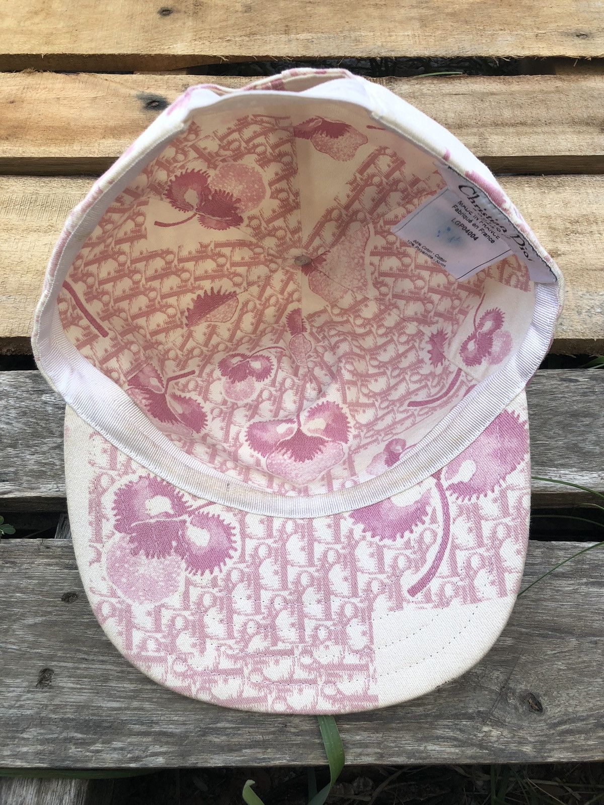 Christian Dior Monsieur Vintage Christian Dior FullPrint Hats Size ONE SIZE - 3 Thumbnail