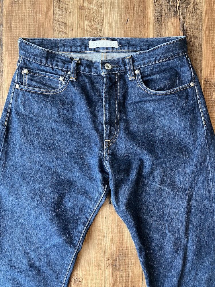 Japan Blue TEXTURE WE MADE by Japan Blue W31 x L34 Tapered Selvedge Size US 31 - 4 Thumbnail