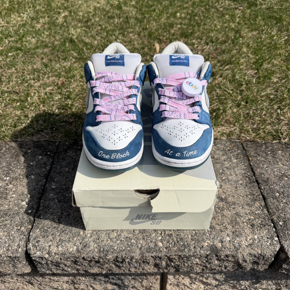 Born X Raised × Nike Nike x Born X Raised SB Dunk Low Size 12 Mens Size US 12 / EU 45 - 4 Thumbnail