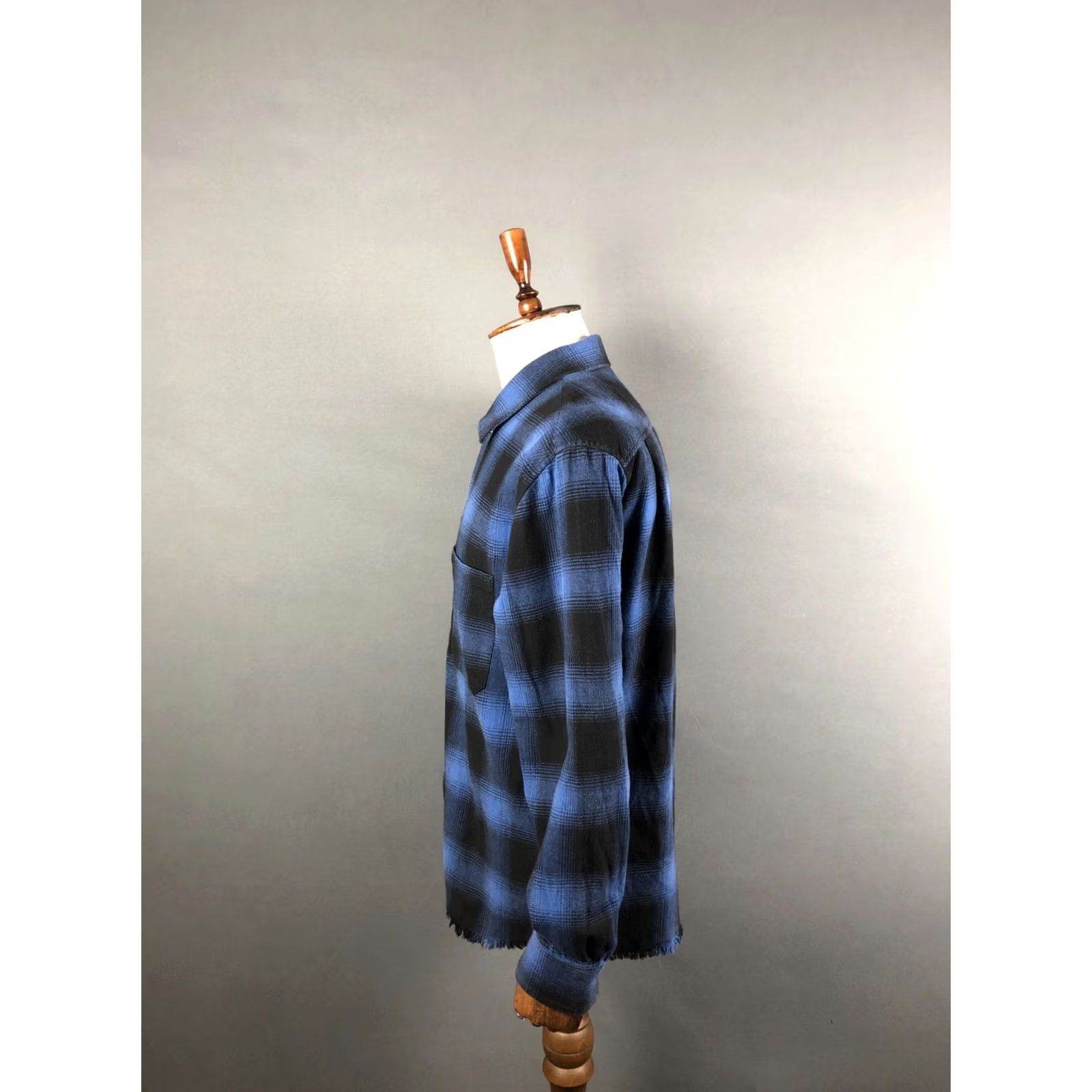 The Kooples The Kooples Shirt Blue Cotton Check M Regular Men Button-Up Shirt Size US M / EU 48-50 / 2 - 2 Thumbnail