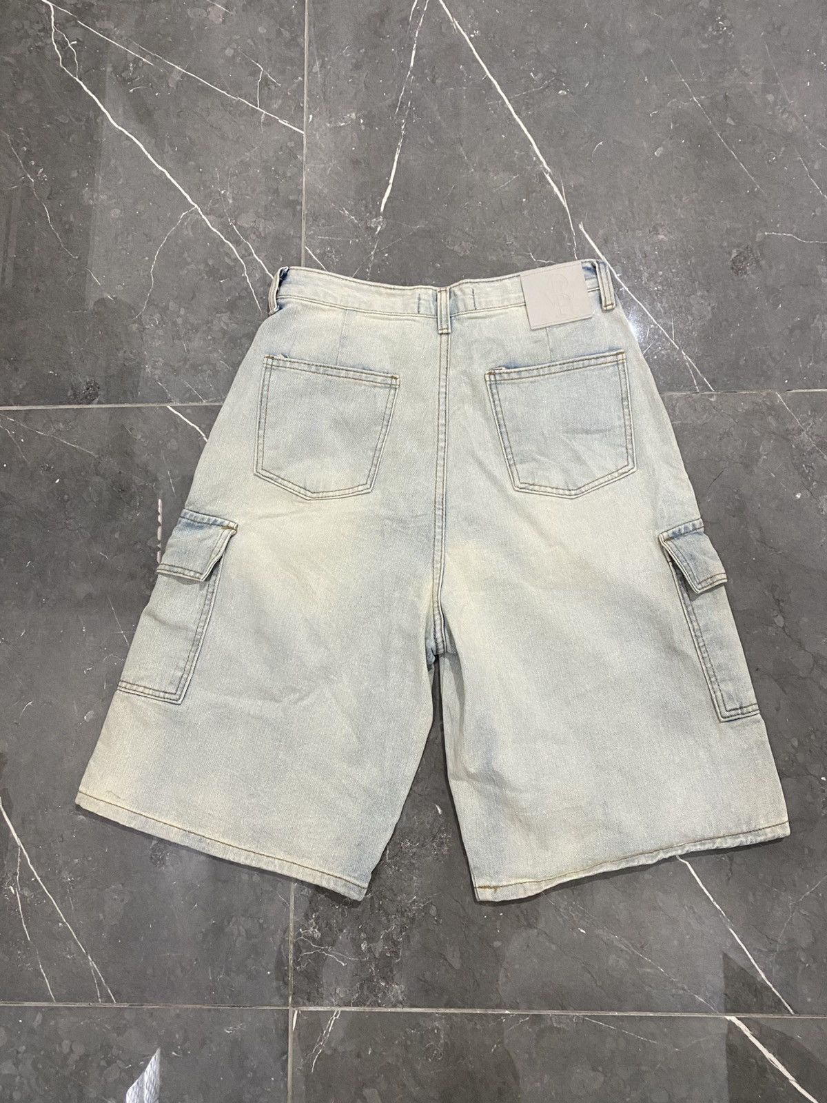 Japanese Brand 💸BINDINGOFFER💸Develop Jorts Cargo Pants Hysteric Beautybeast Size US 29 - 4 Thumbnail
