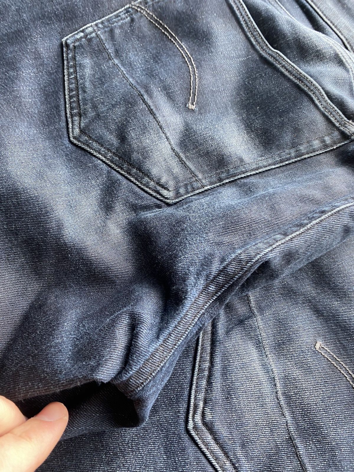 G-Star 🔥Opium Punk G Star dark washed blue jeans 3301 slim y2k goth Size US 34 / EU 50 - 16 Thumbnail