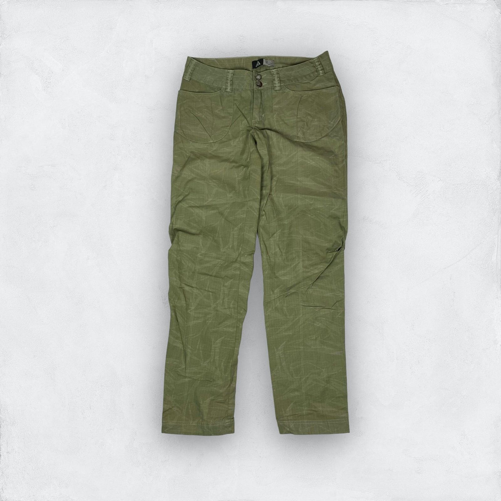 Nike ACG Vintage Nike ACG Men's Green Cargo Pant Size US 41 - 1 Thumbnail