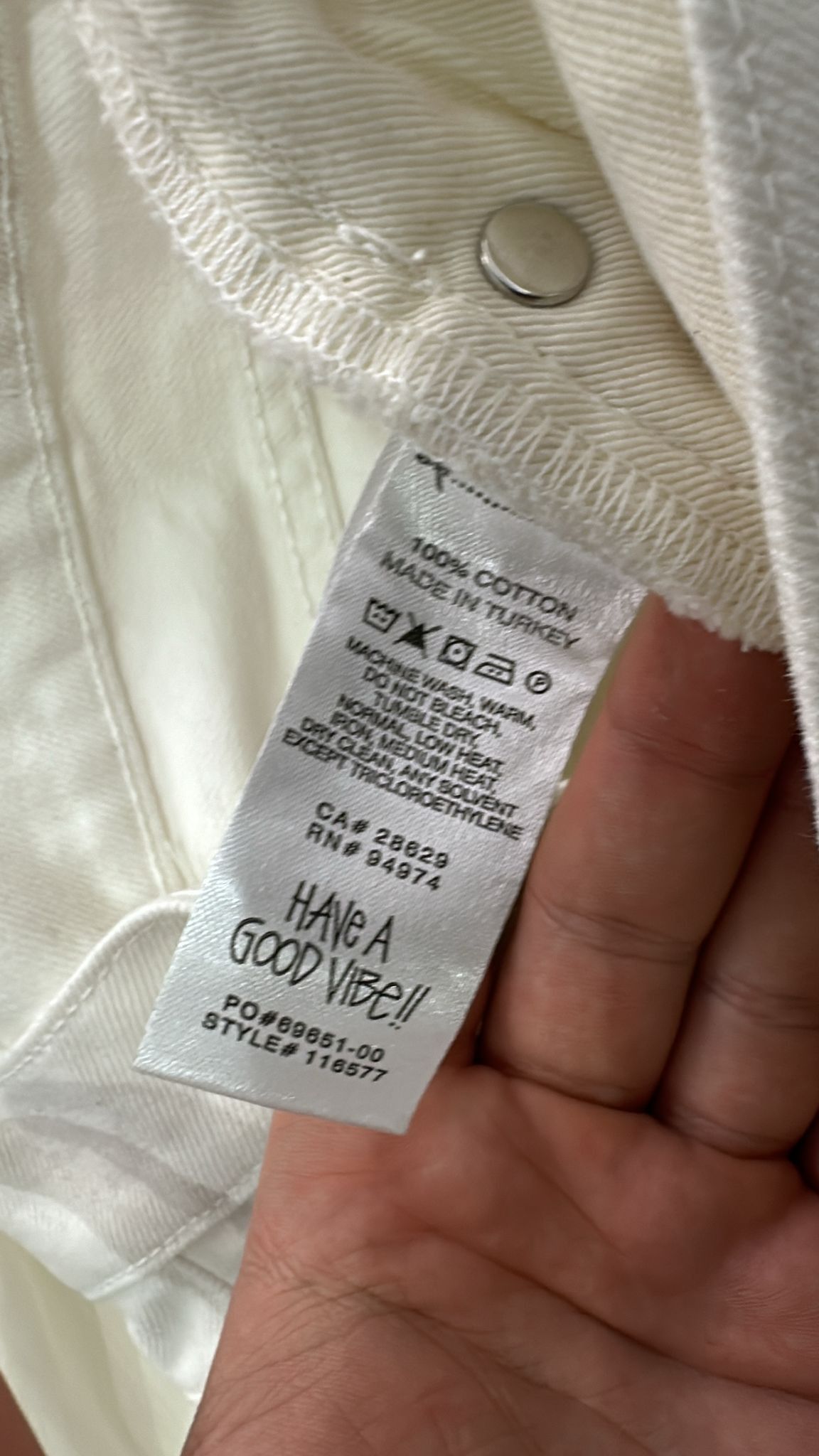 Stussy × Vintage Stussy Big Ol Jean Size 36 White Size US 36 / EU 52 - 7 Thumbnail