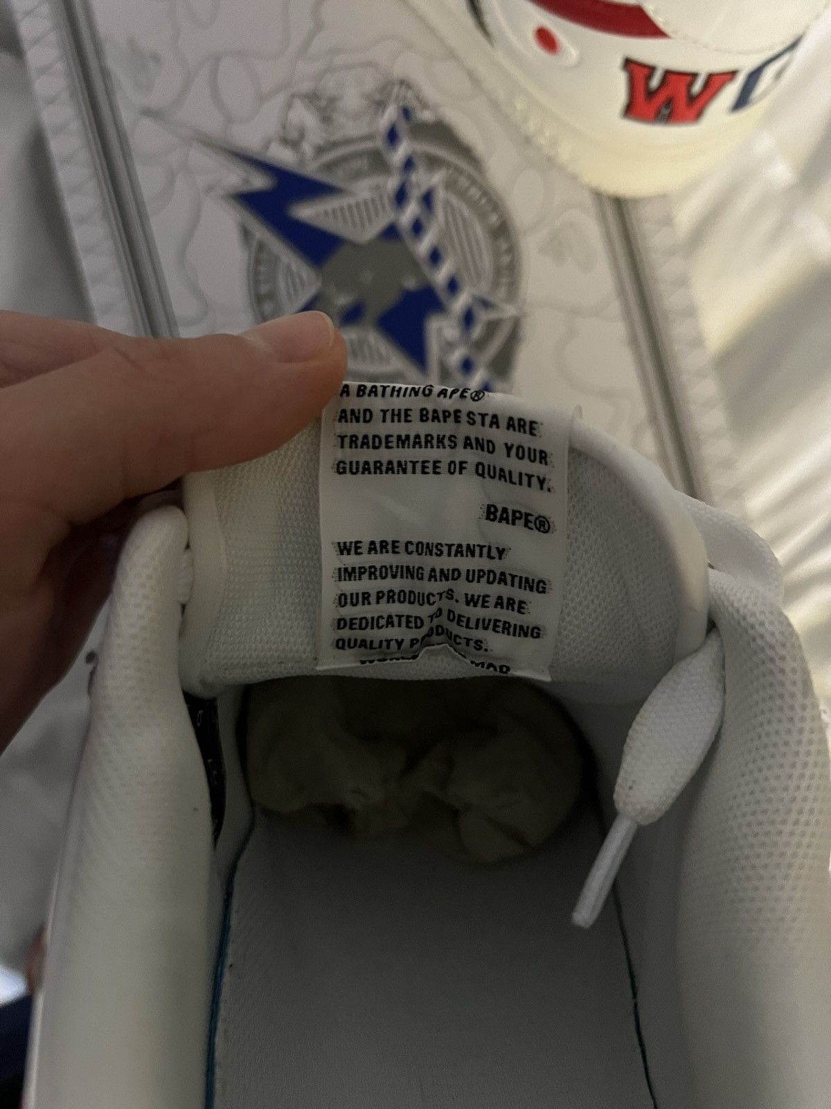 Bape SHARK BAPESTA LOW M2 Size US 9 / EU 42 - 10 Thumbnail