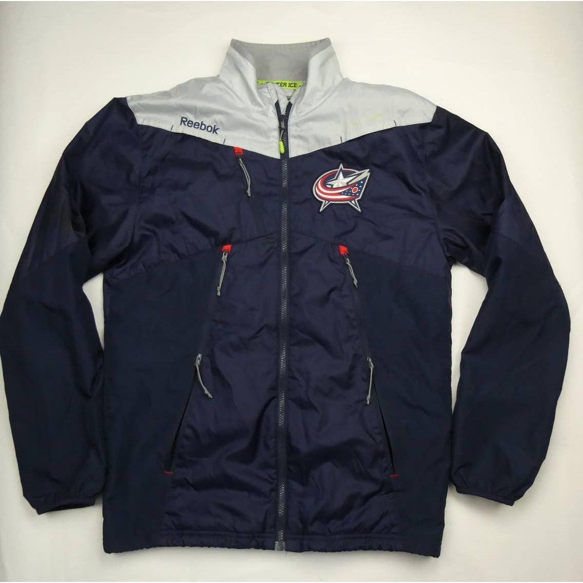 Reebok Columbus Blue Jackets Reebok Center Ice jacket, small Size US S / EU 44-46 / 1 - 1 Thumbnail