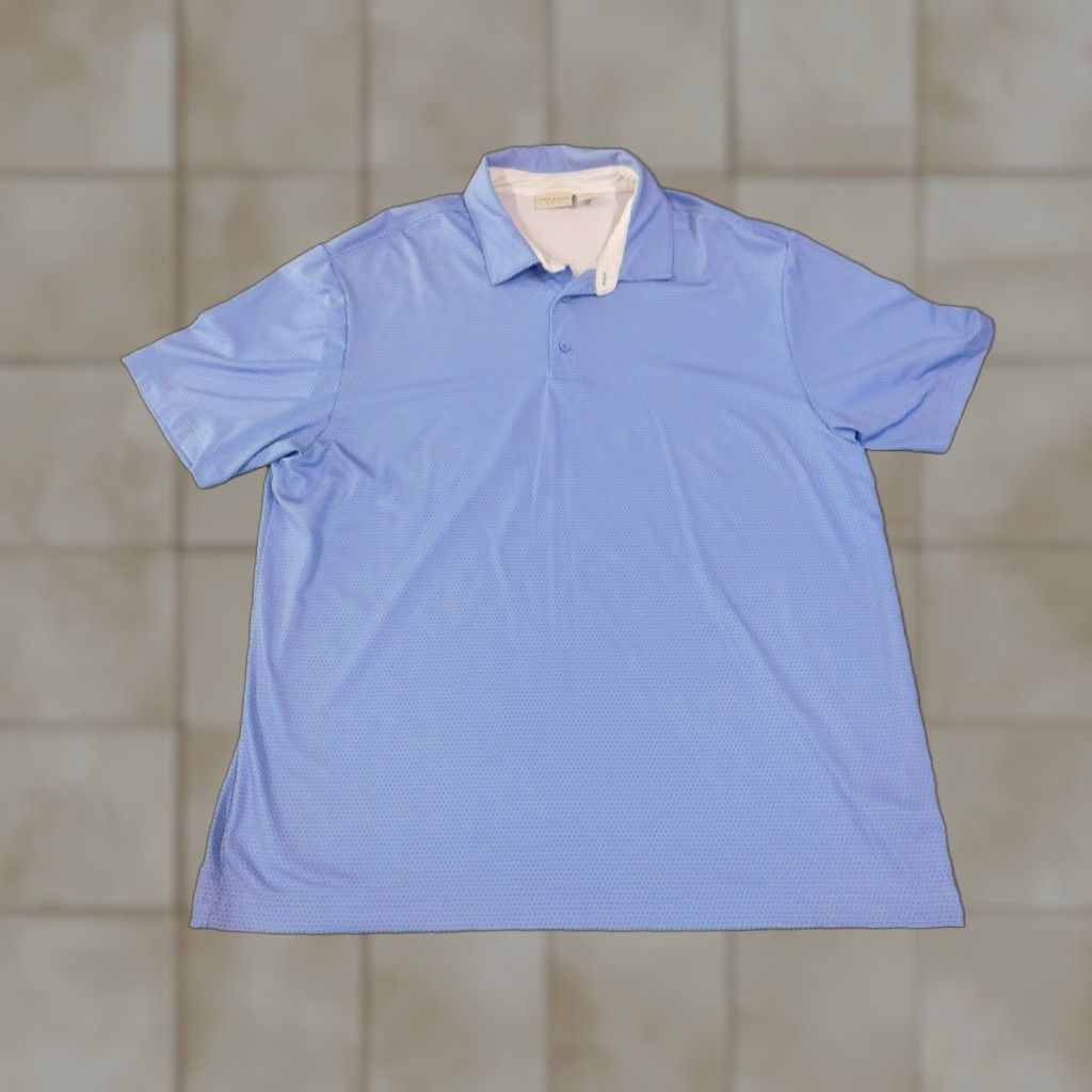 Vintage rorie whalen Polo 2XL Men Golf Short Sleeve Blue Stretch Casual Breathable Logo Button-Down Collar Retro Summer Vintage: No (but keep rules) Size US XXL / EU 58 / 5 - 1 Thumbnail