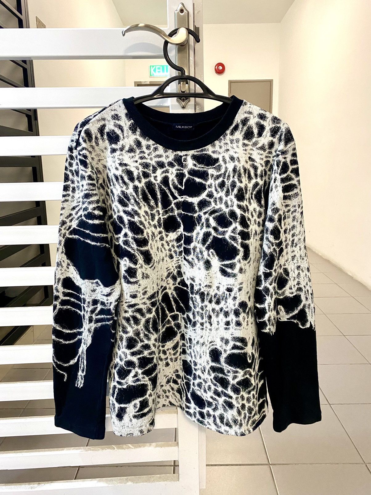 Japanese Brand Vintage Rare MilkBoy artisanal splatter inspired margiela Size US M / EU 48-50 / 2 - 1 Thumbnail