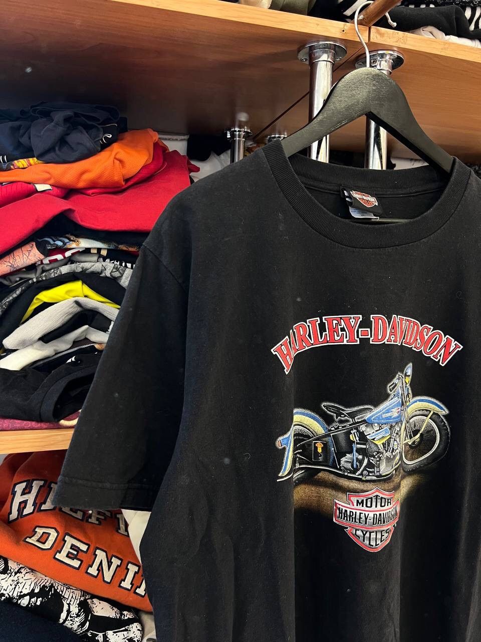 Harley Davidson × Vintage 2000s Harley Davidson Vintage T-Shirt Size US XL / EU 56 / 4 - 2 Thumbnail