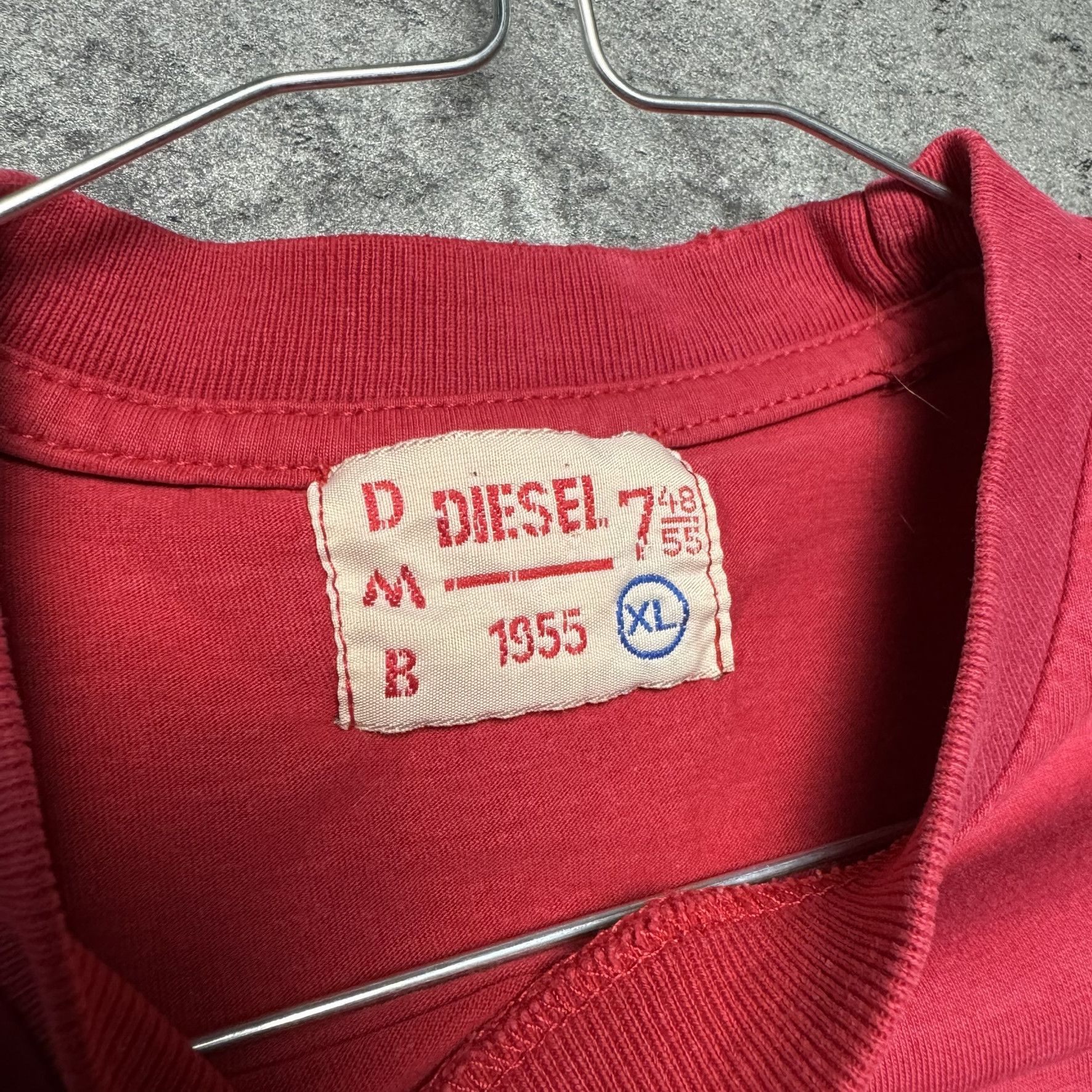 Diesel × Japanese Brand DIESEL vintage TEE SHIRT 90s alt punK MONOGRAM ROCK GOTH TEC Size US XL / EU 56 / 4 - 4 Thumbnail