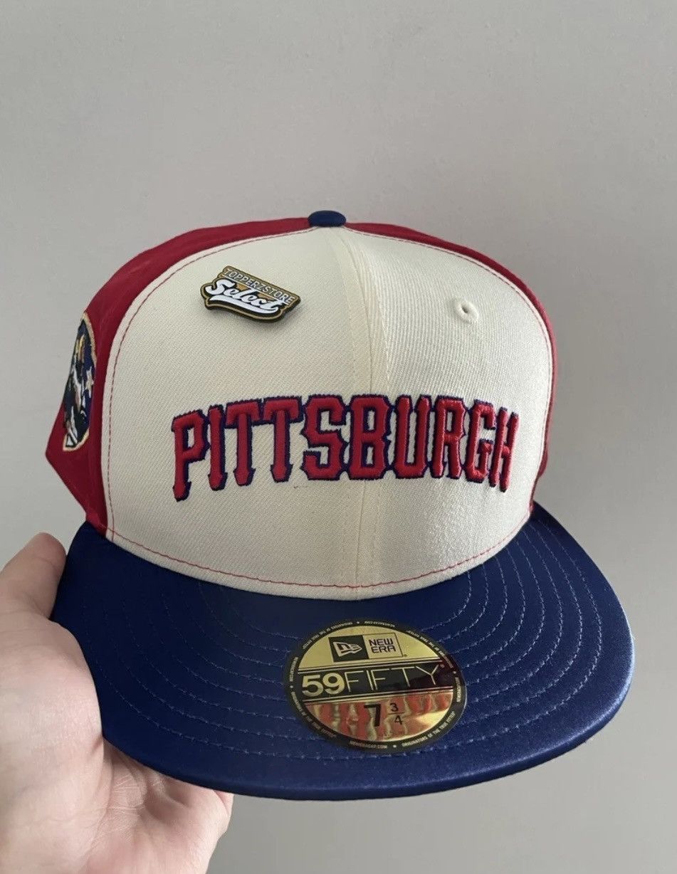 image of Hat Club x Mlb Topperz Usa Roberto Clemente Select Pittsburgh Pirat in White, Men's
