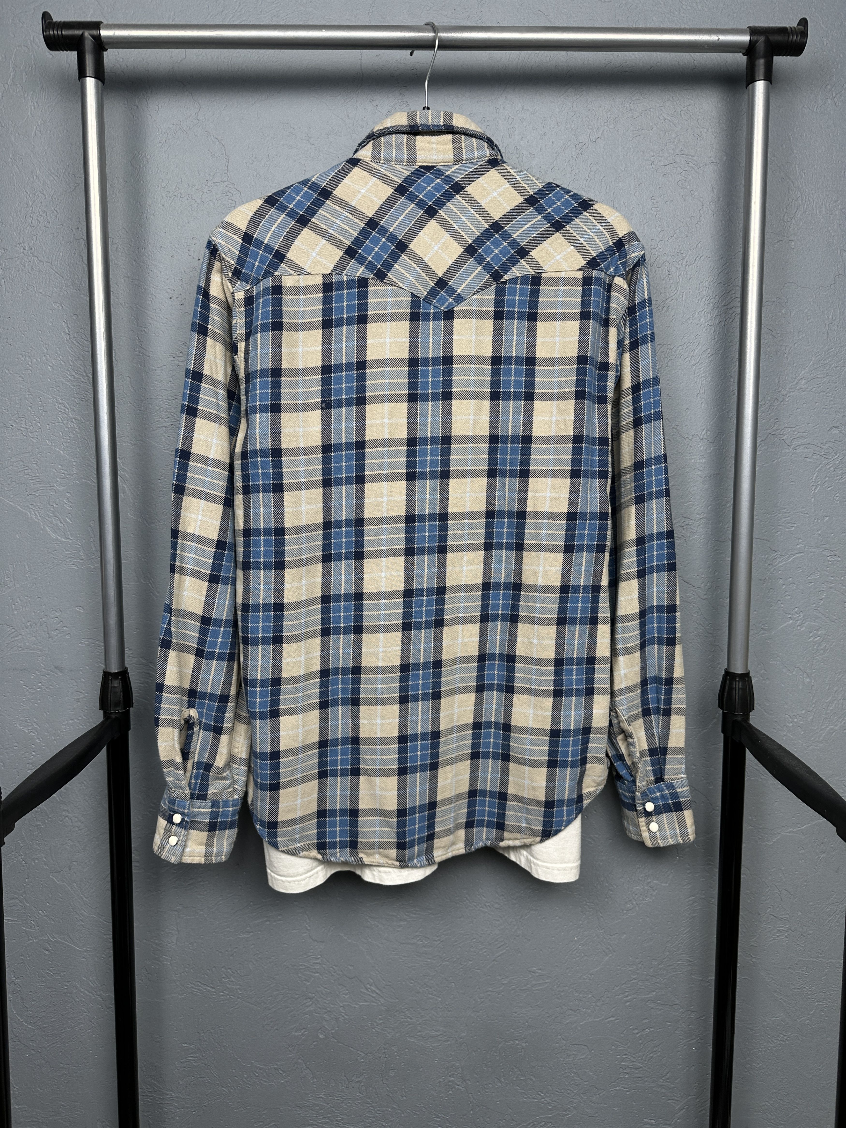 Levi's Levi's Vintage Mens Flannel Plaid Shirt Size US M / EU 48-50 / 2 - 7 Thumbnail