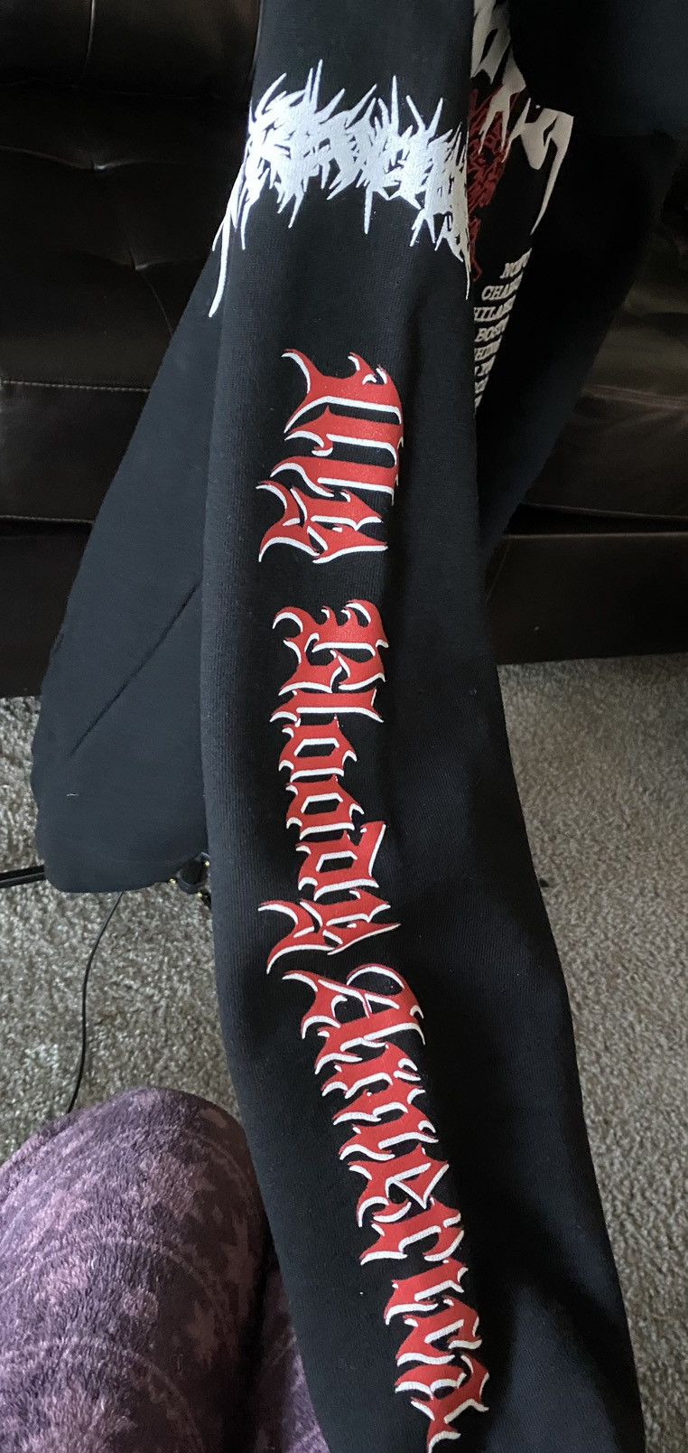 City Morgue × Revenge Revenge X City Morgue tour city hoodie Size US S / EU 44-46 / 1 - 4 Thumbnail