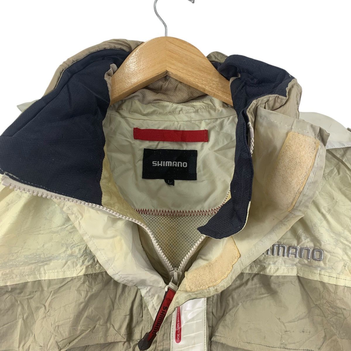 Vintage SHIMANO Wind Breaker Gear Fishing Outdoor Jacket Size US L / EU 52-54 / 3 - 5 Thumbnail