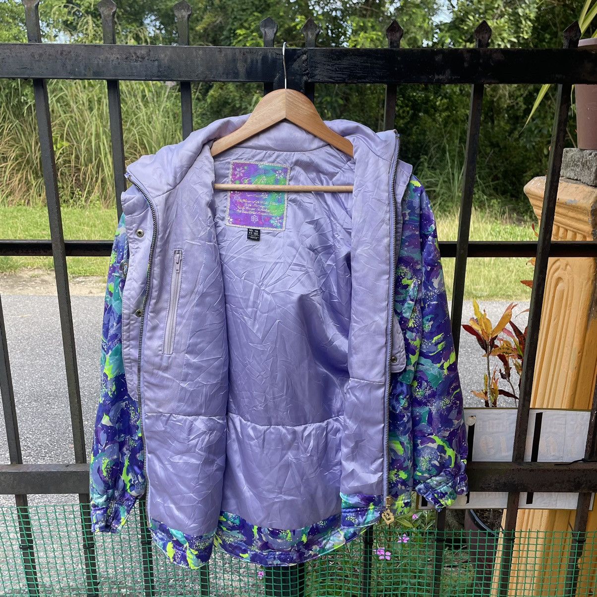 Ellesse 🔥🔥Vintage Ellesse Abstract Design Zipper Women Ski Jacket Size M / US 6-8 / IT 42-44 - 9 Thumbnail