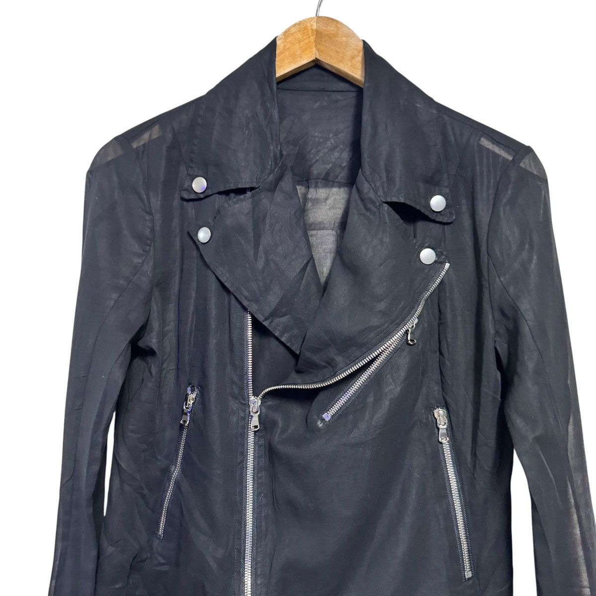 Bajra Bajra Cropped Jacket Transparent Julius Rickowens Size L / US 10 / IT 46 - 2 Thumbnail