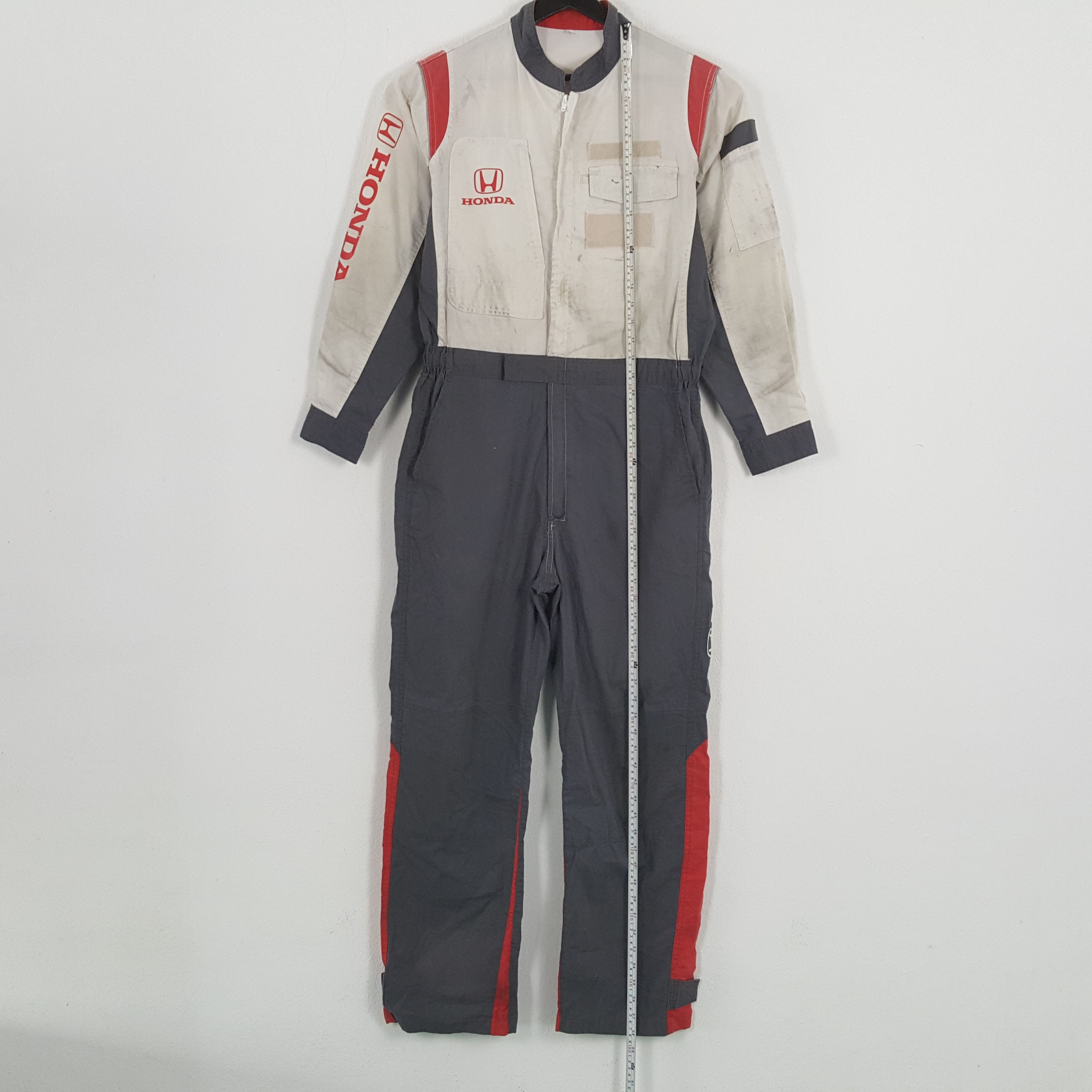 Honda × Vintage HONDA Japanese Motorsports Workwear Coverall Jacket Size US M / EU 48-50 / 2 - 7 Thumbnail