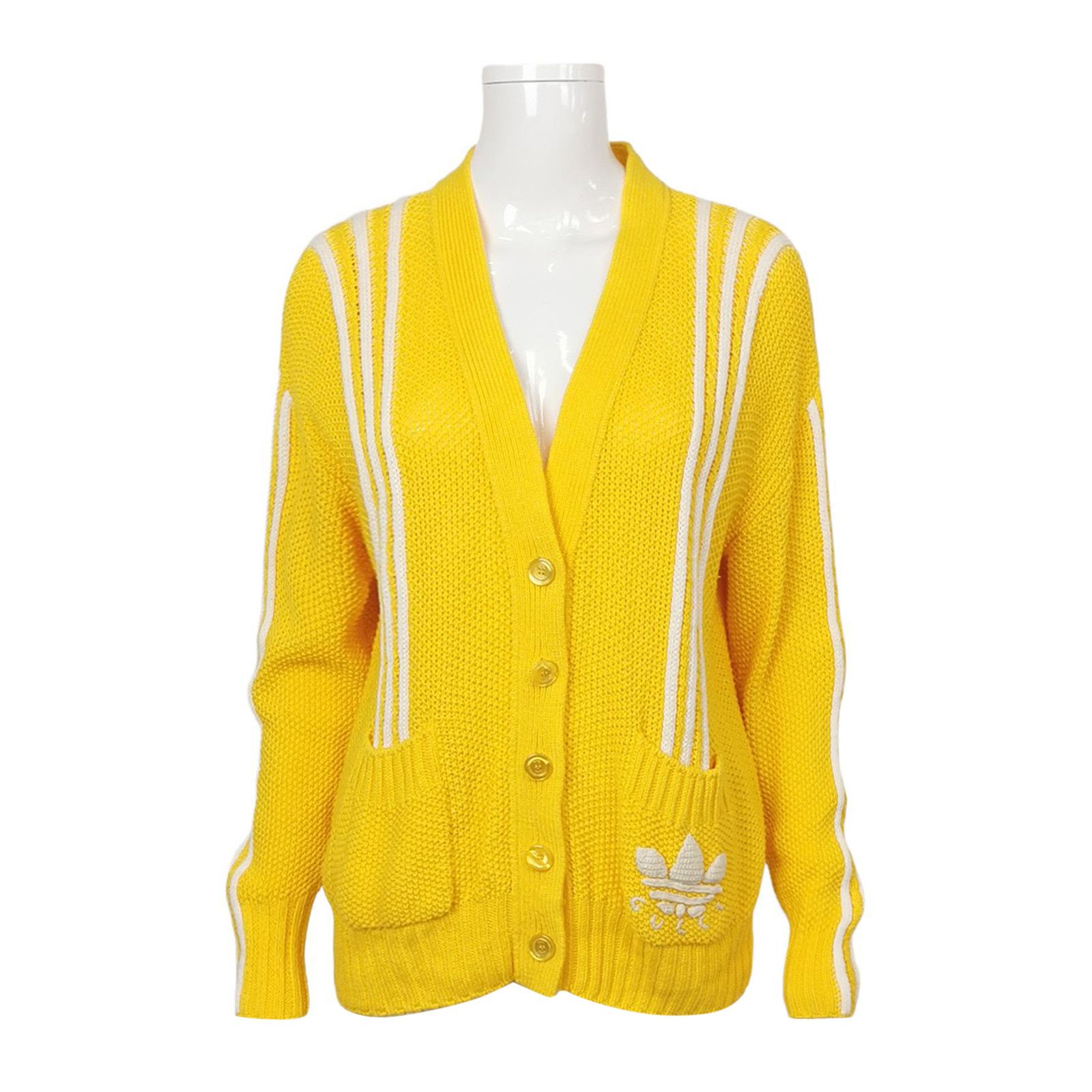 Gucci Gucci x Adidas Logo Knit Cardigan Size XS Size US XS / EU 42 / 0 - 1 Thumbnail