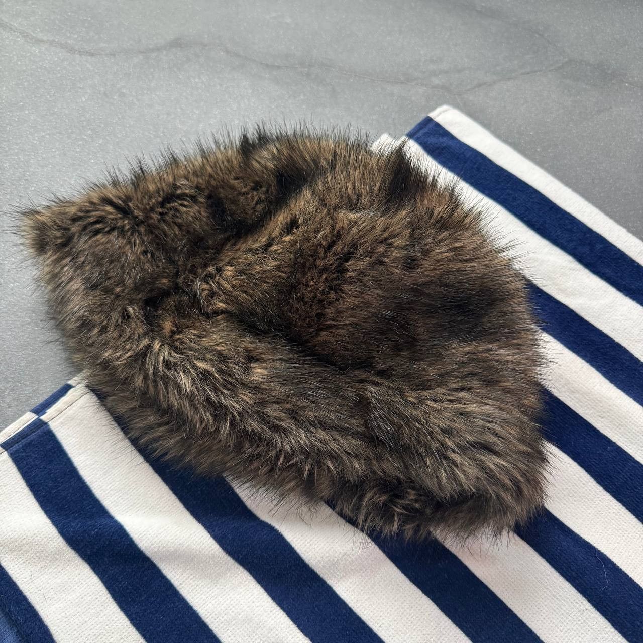 Japanese Brand × Vintage Vintage Faux Fur Oversized Hat Size ONE SIZE - 5 Thumbnail