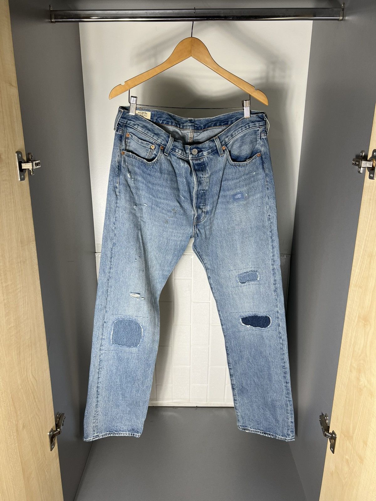 VINTAGE LEVI’S 501 150 YEARS DESIGNER DENIM JEANS CASUAL
