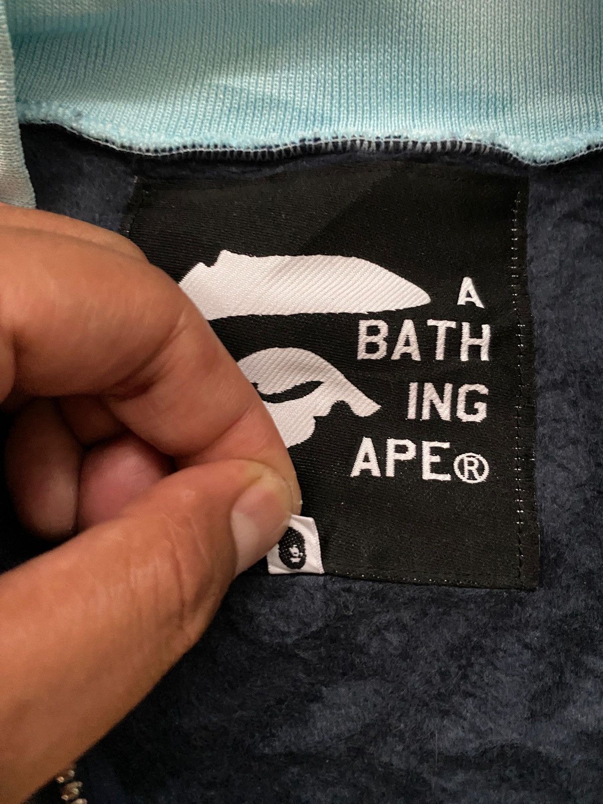 Bape × Vintage Vintage 2000's Bape Nigo Era Collage Varsity Jacket Size US L / EU 52-54 / 3 - 5 Thumbnail