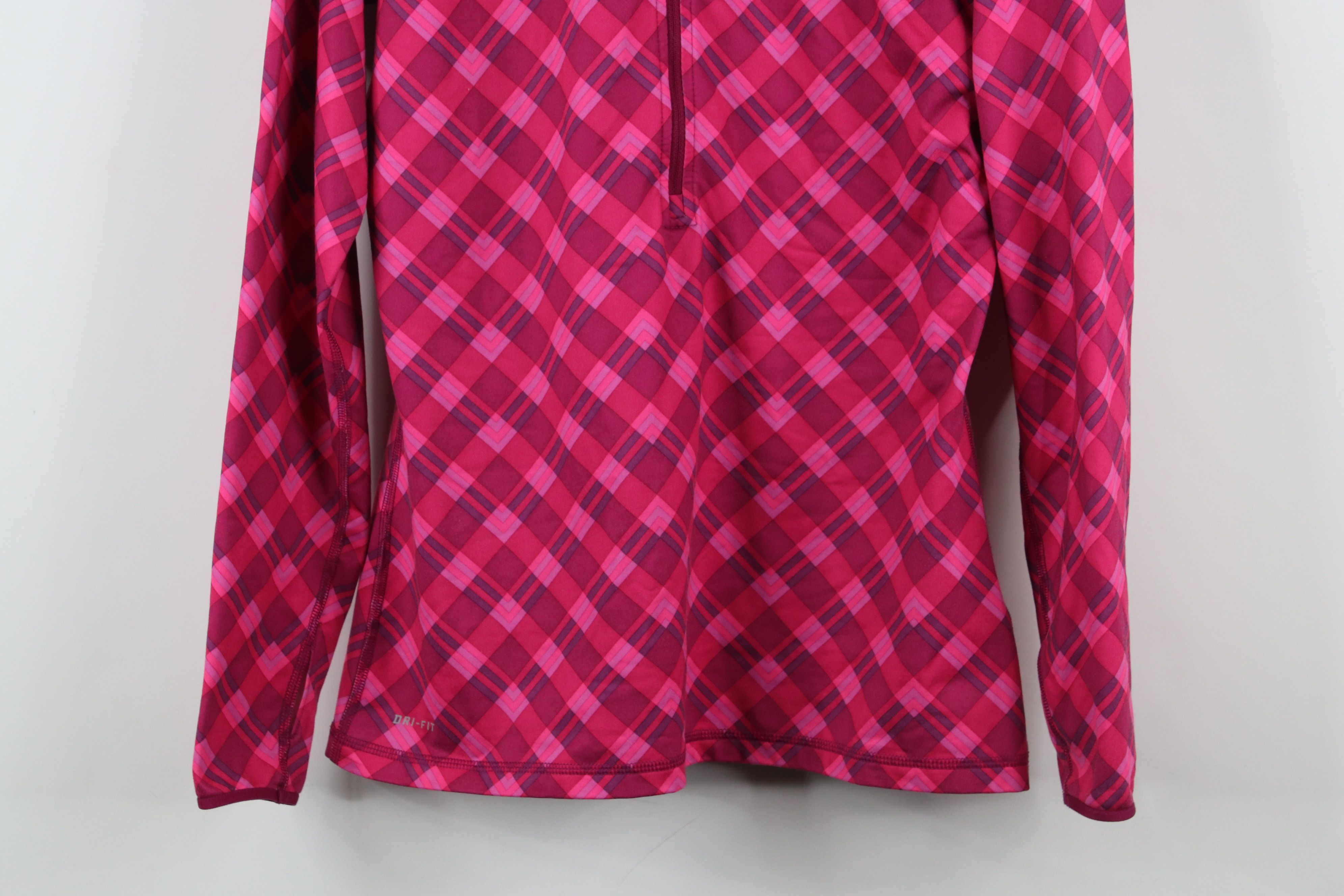 Nike × Vintage Nike Pro Combat Fleece Lined Half Zip Training Top Shirt Size L / US 10 / IT 46 - 3 Thumbnail