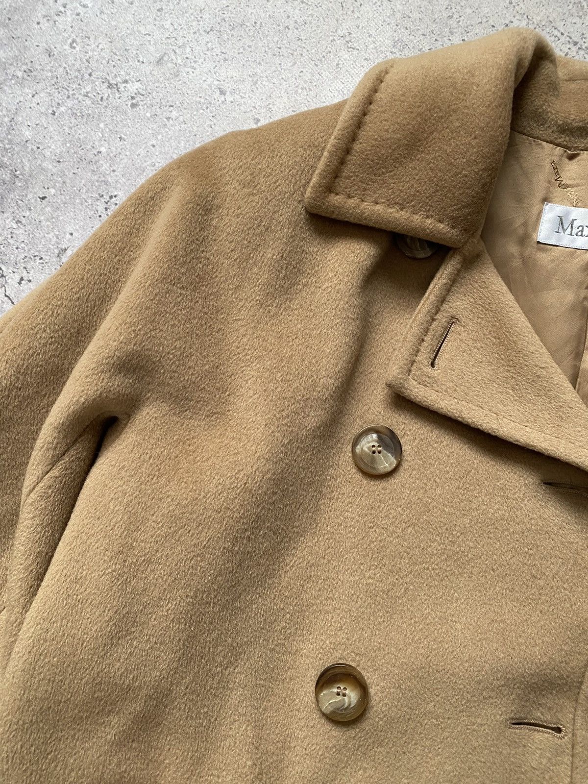 Max Mara Max Mara Long Coat Jacket Women’s Wool Cashmere US 6 Camel Size M / US 6-8 / IT 42-44 - 2 Thumbnail