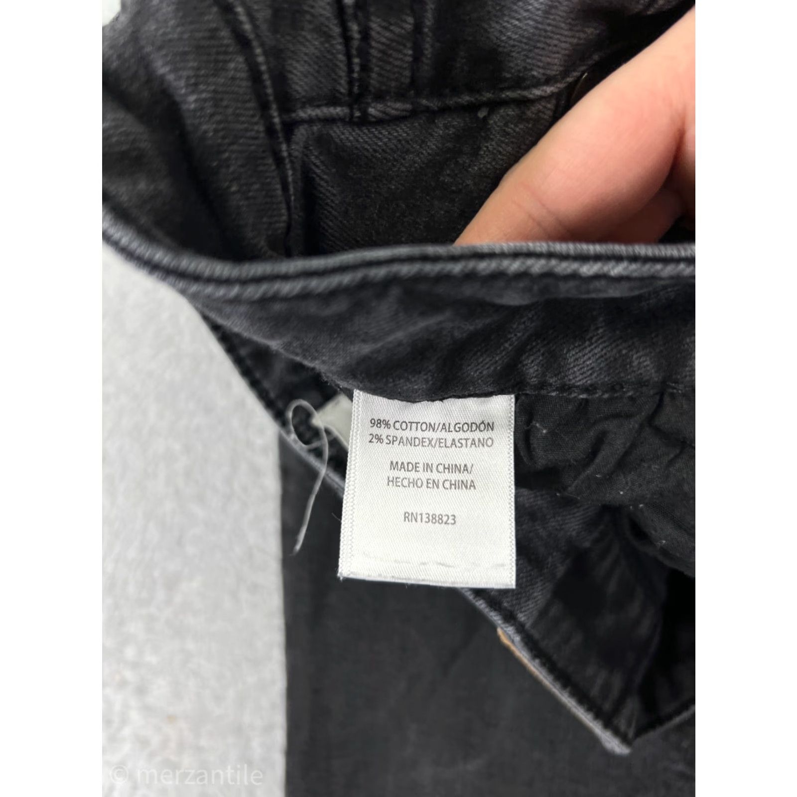 Vintage Shyanne Jeans Women's 24 Black Denim Bootcut Embroidered 5-Pocket Stretch Regular Vintage: No Size 42" / US 20 - 5 Thumbnail