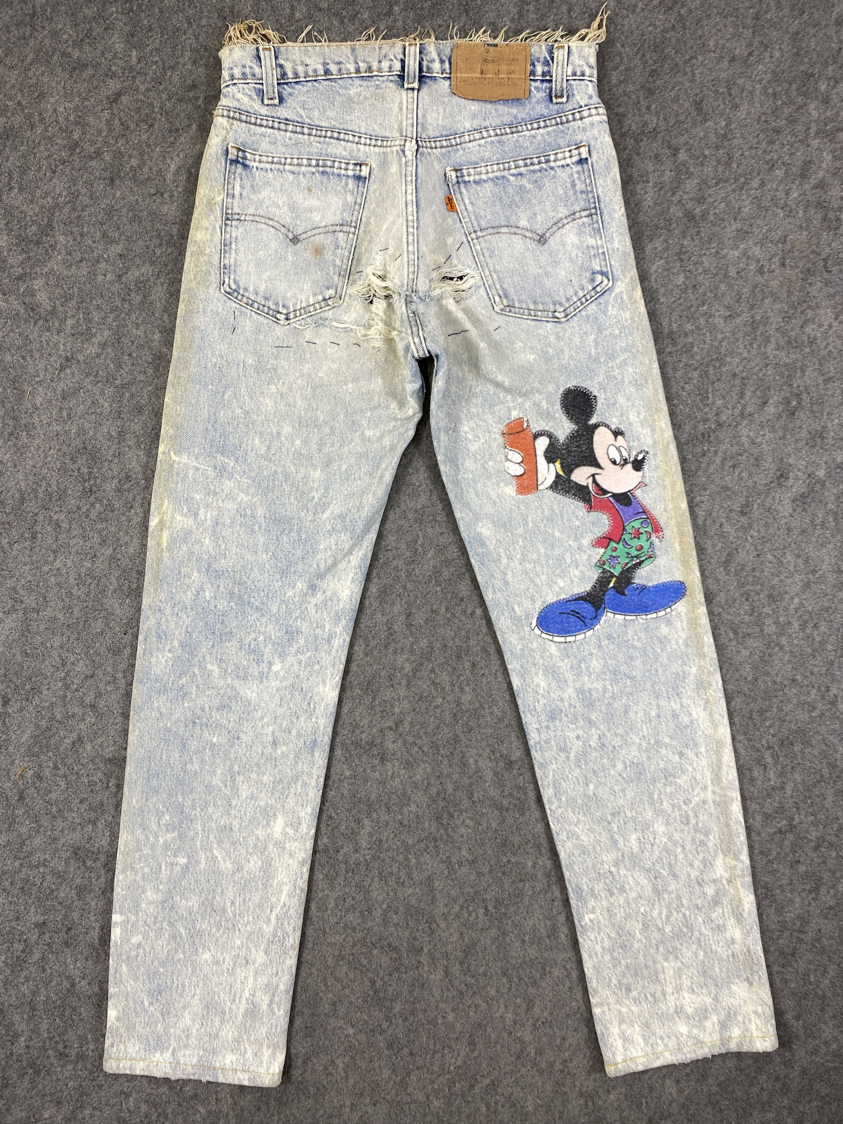 Levi's Vintage Levis Orange Tab x Mickey Mouse USA 30x30 - JN3234 Size US 30 / EU 46 - 2 Thumbnail