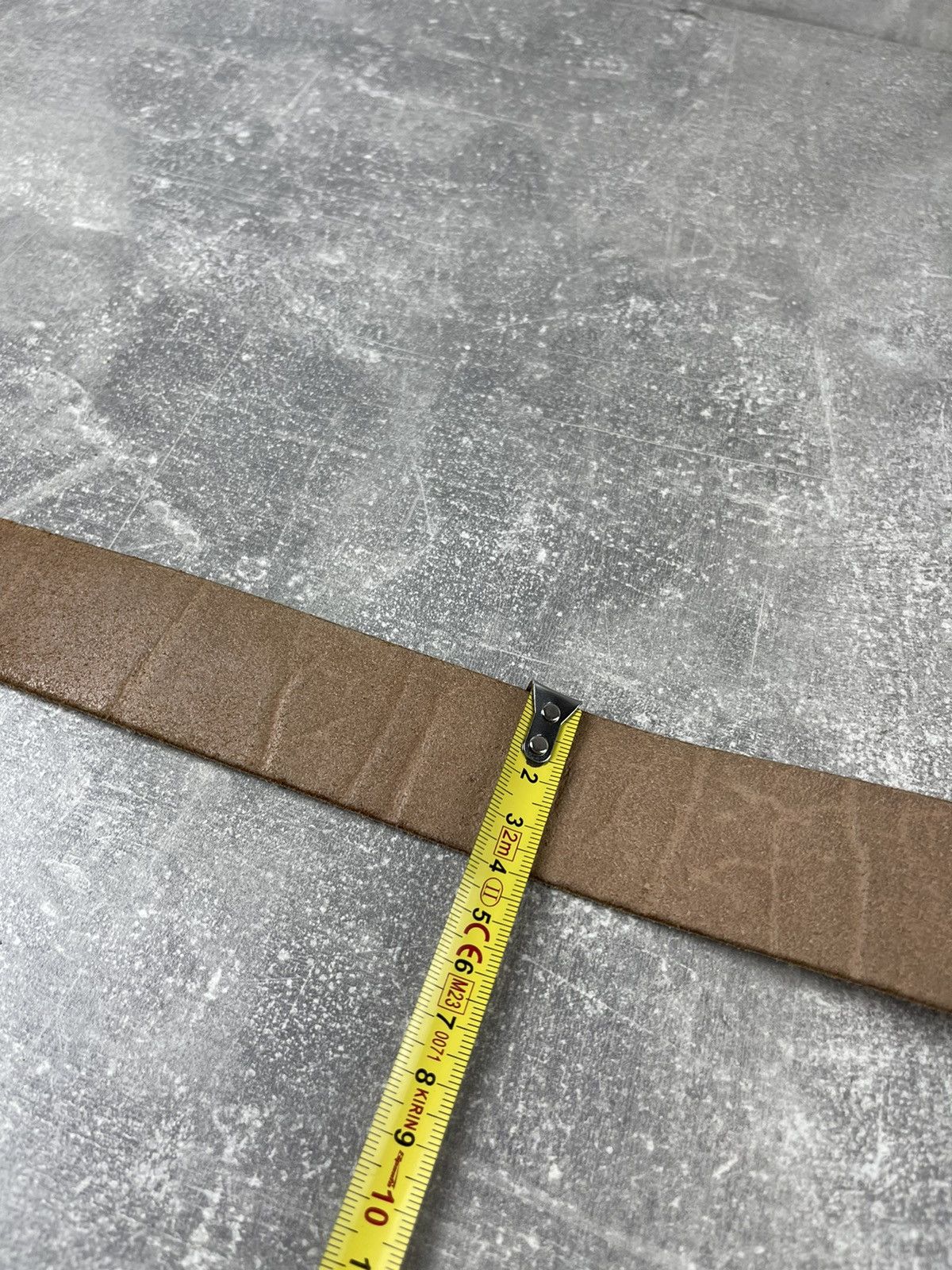 Diesel × Vintage Diesel Italy Y2K Brown Leather Belt with Black Buckle Logo Size ONE SIZE - 9 Thumbnail
