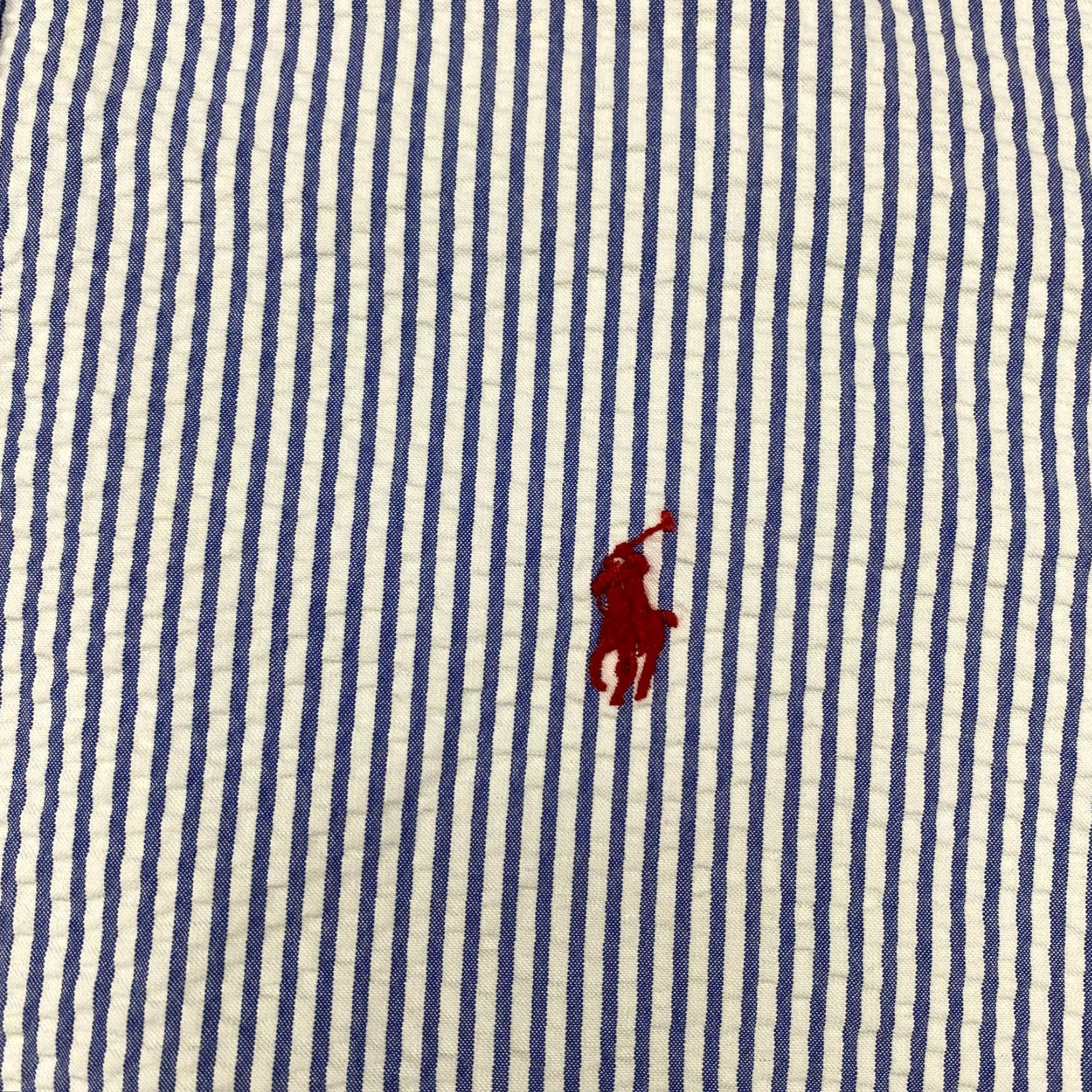 Ralph Lauren Ralph Lauren Button-Down Shirt Mens XL Striped Classic Fit Seersucker Multicolor Casual Size US XL / EU 56 / 4 - 6 Thumbnail