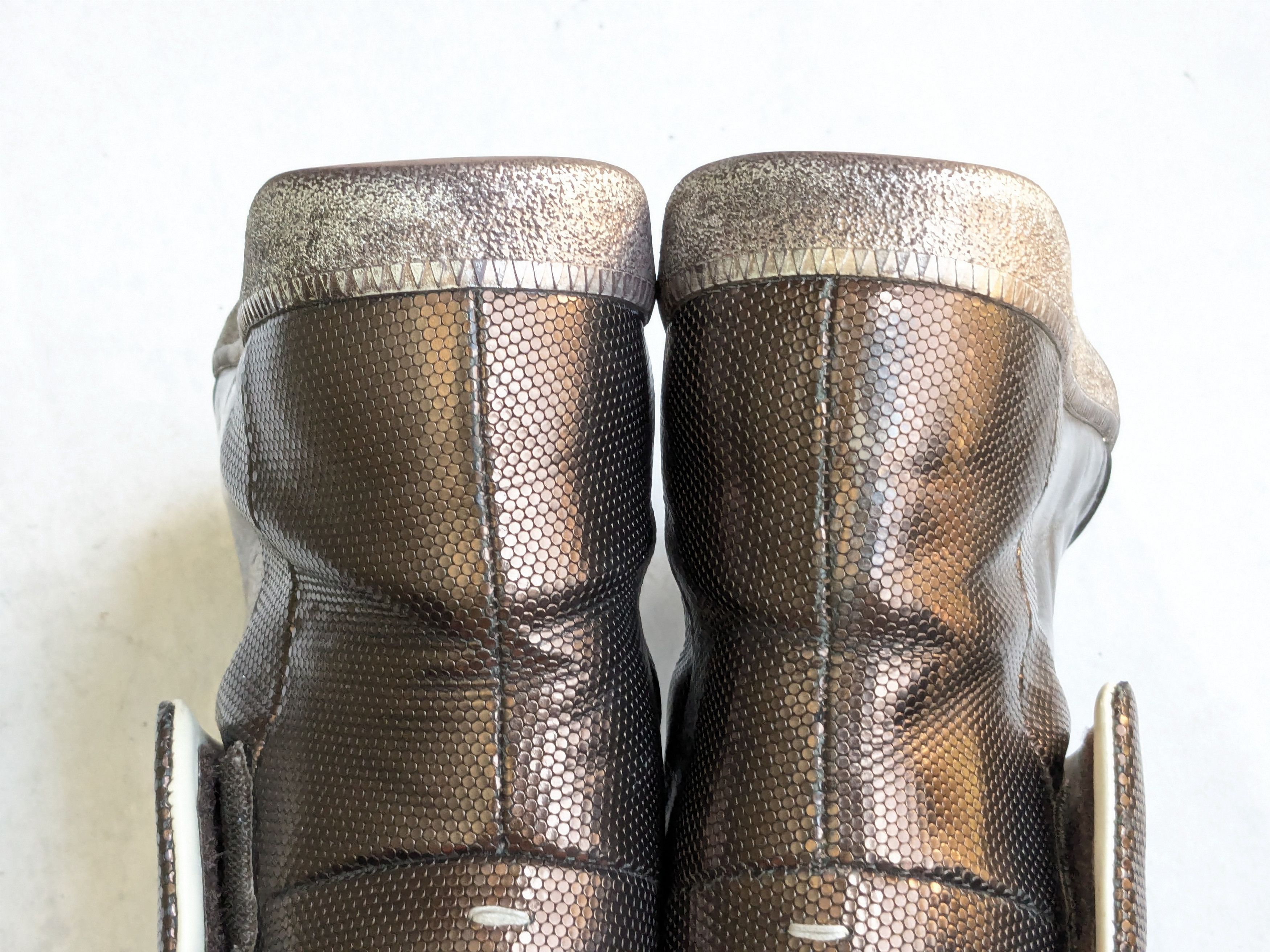 Maison Margiela Maison Margiela Future Brown High Tops 11 44 Leather Size US 11 / EU 44 - 15 Thumbnail