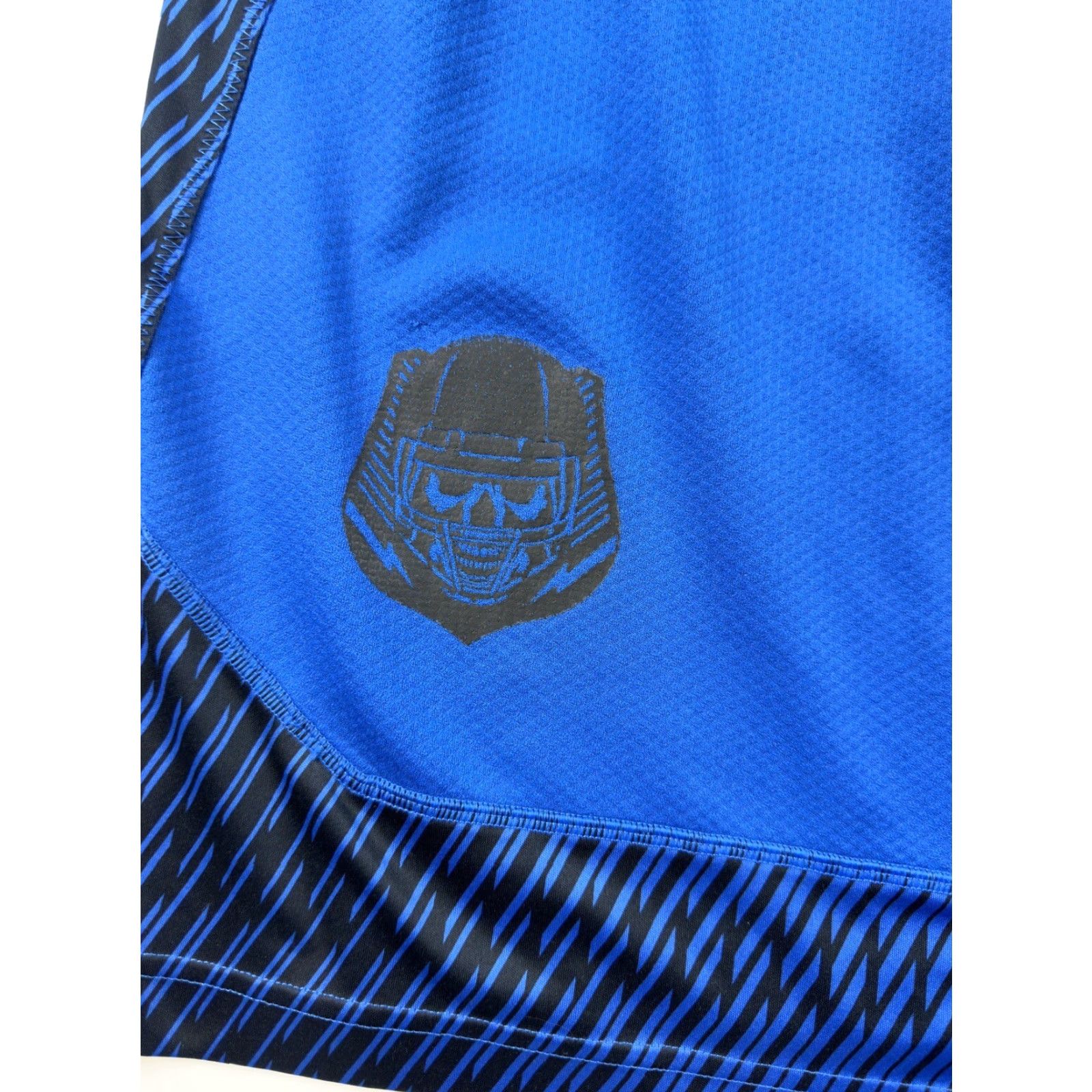 Nike Nike Shorts Men L Large Football Elite Training Camp Regionals Rare Skull Blue Athletic Mens Size US 33 - 4 Thumbnail