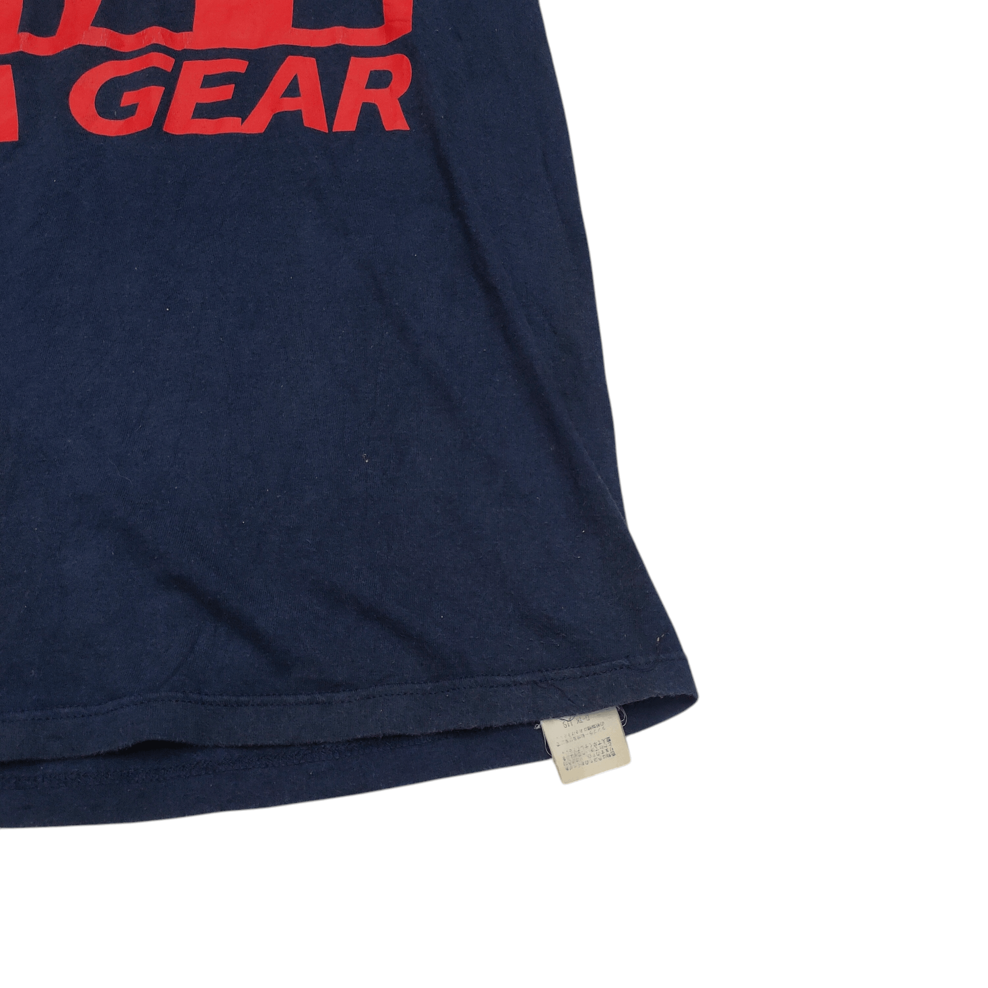Helly Hansen × Vintage Vintage 90s Helly Hansen Sea Gear Tee Navy Blue Size L Size US L / EU 52-54 / 3 - 4 Thumbnail