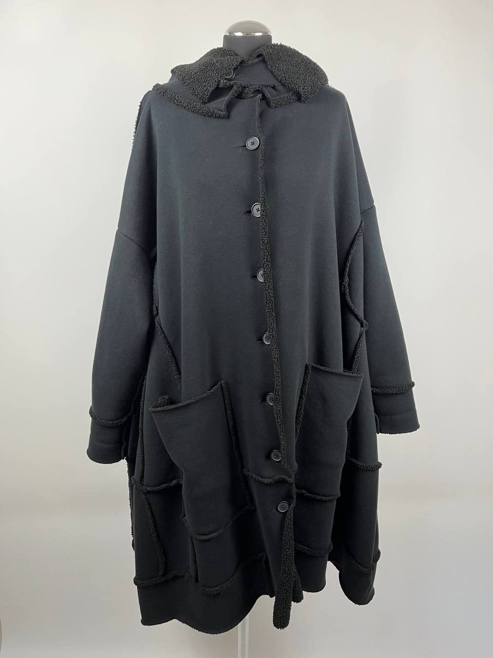 Rundholz Rundholz Black Label REVERSIBLE Bonded Cotton Sherpa Coat Size L / US 10 / IT 46 - 1 Thumbnail