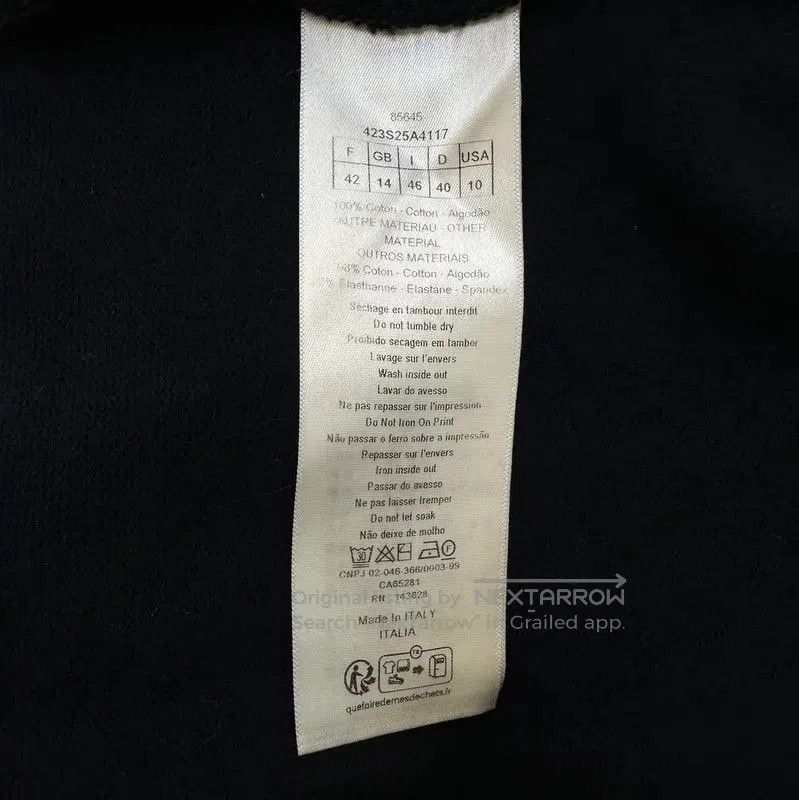 Dior Dior Short Sleeve Cotton Hoodie . Size L / US 10 / IT 46 - 6 Thumbnail