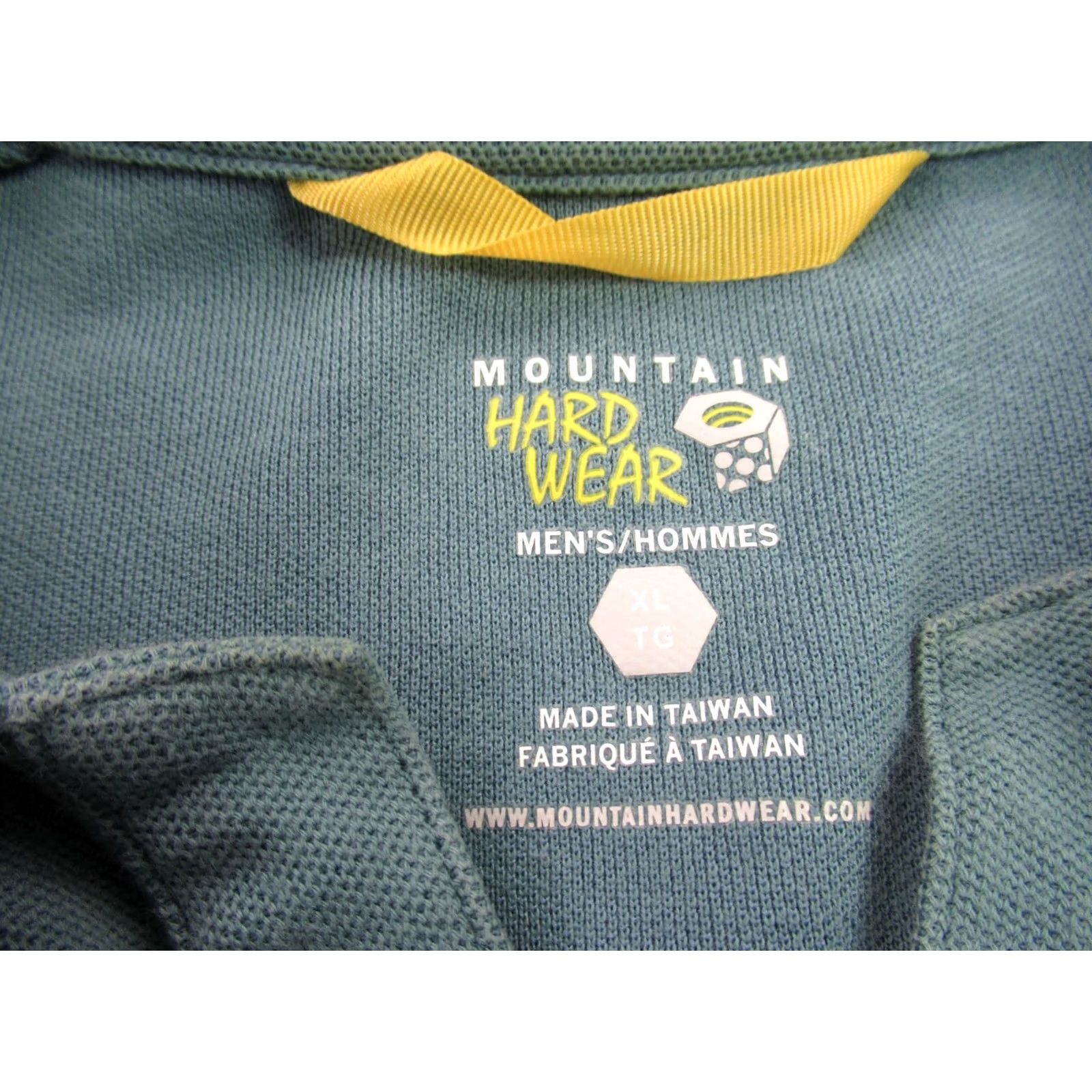 Mountain Hardwear Mountain Hardwear Shirt Mens XL Short Sleeve Green Lightweight Golf Polo Size US XL / EU 56 / 4 - 4 Thumbnail