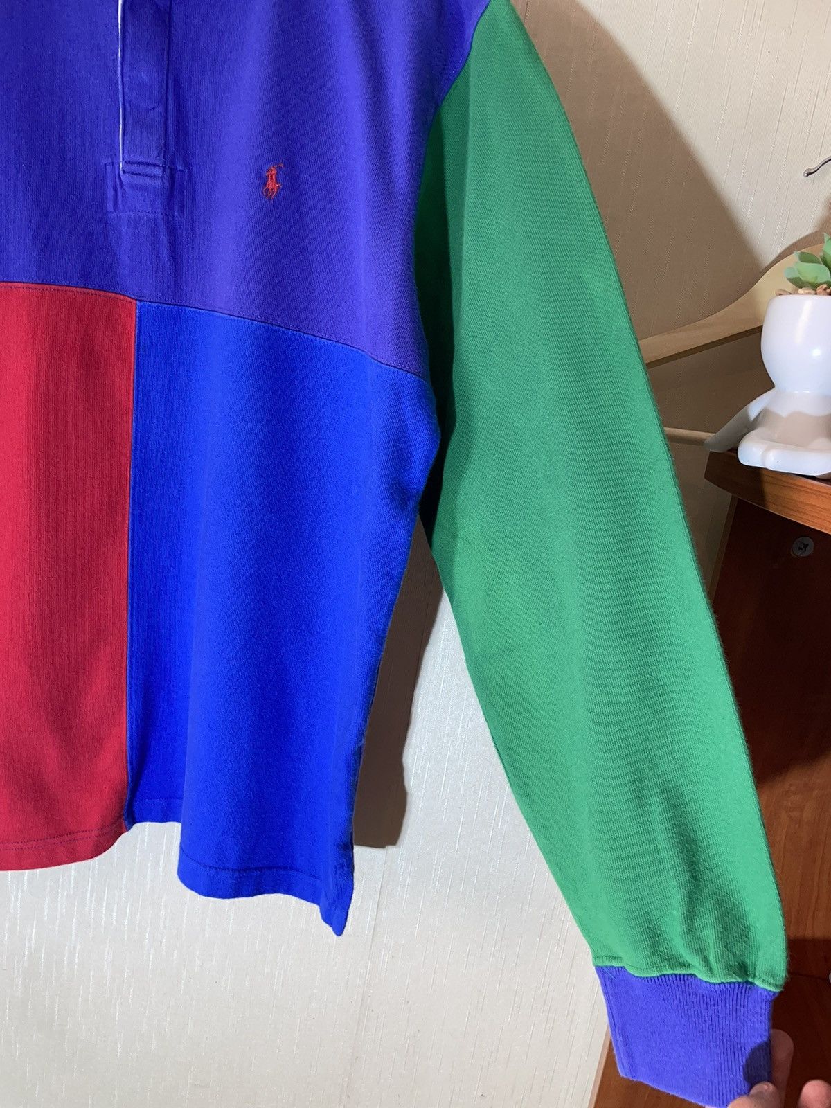 Polo Ralph Lauren × Vintage Polo Ralph Lauren vintage rugby jersey 90s Size US M / EU 48-50 / 2 - 5 Thumbnail