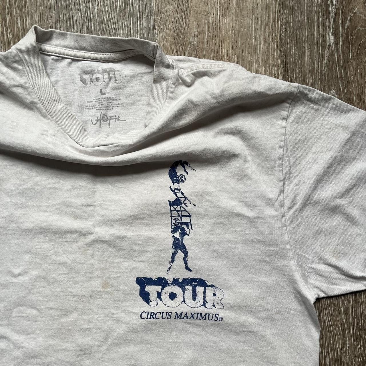 Travis Scott travis scott utopia brooklyn new york maximus tour tee Size US L / EU 52-54 / 3 - 3 Thumbnail
