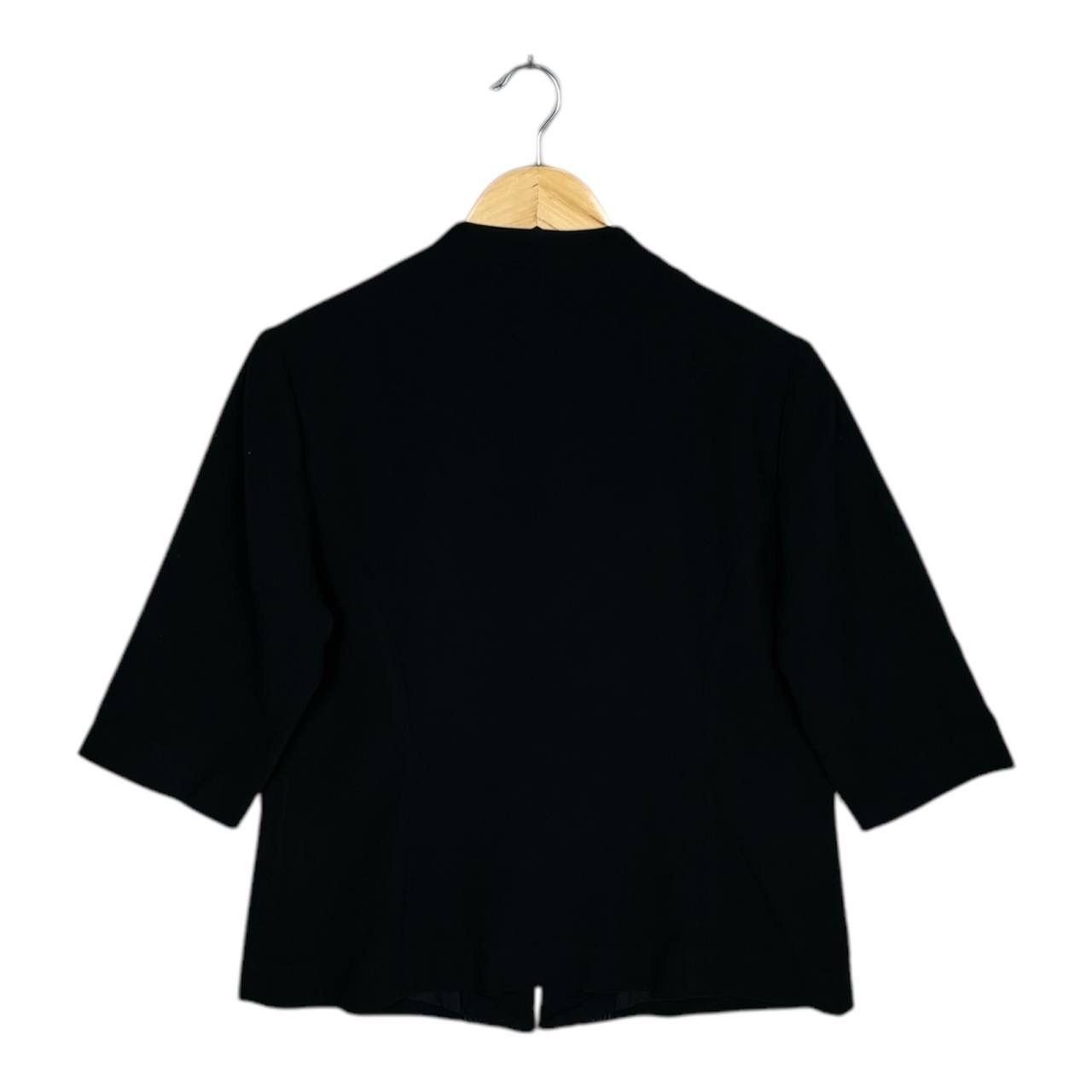 Balmain × Pierre Balmain Pierre Balmain Paris Embroidery Black Blouse Dress Size M / US 6-8 / IT 42-44 - 2 Thumbnail