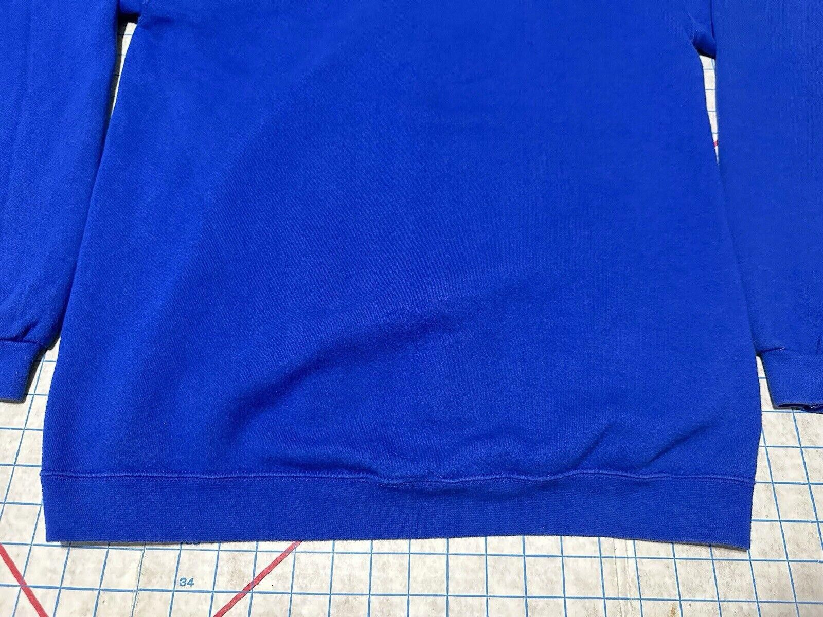 Designer Vintage Butterfly Sweatshirt Crewneck Blue Adult Large Size L / US 10 / IT 46 - 12 Thumbnail