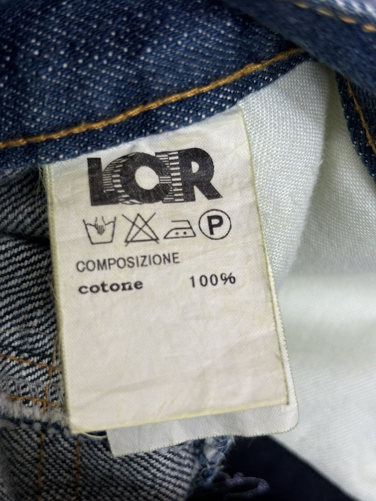 Japanese Brand 💥Designer💥Vintage Rodano Studded Distressed Denim F549 Size US 34 / EU 50 - 17 Thumbnail