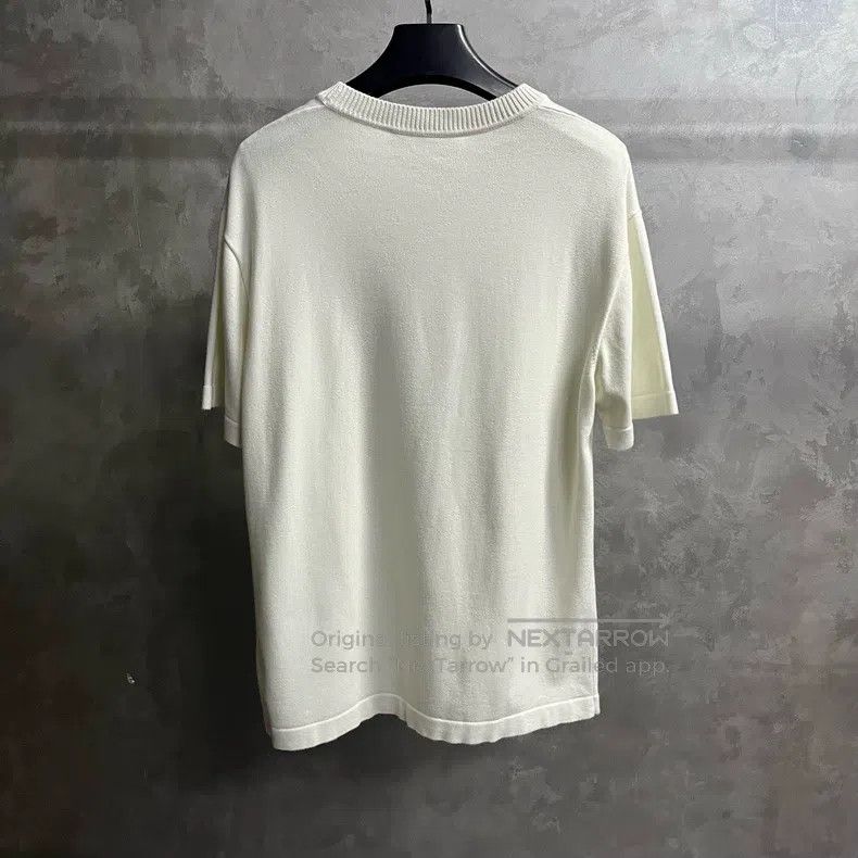 Louis Vuitton Louis Vuitton White Logo printed crewneck T-shirt Size US L / EU 52-54 / 3 - 5 Thumbnail