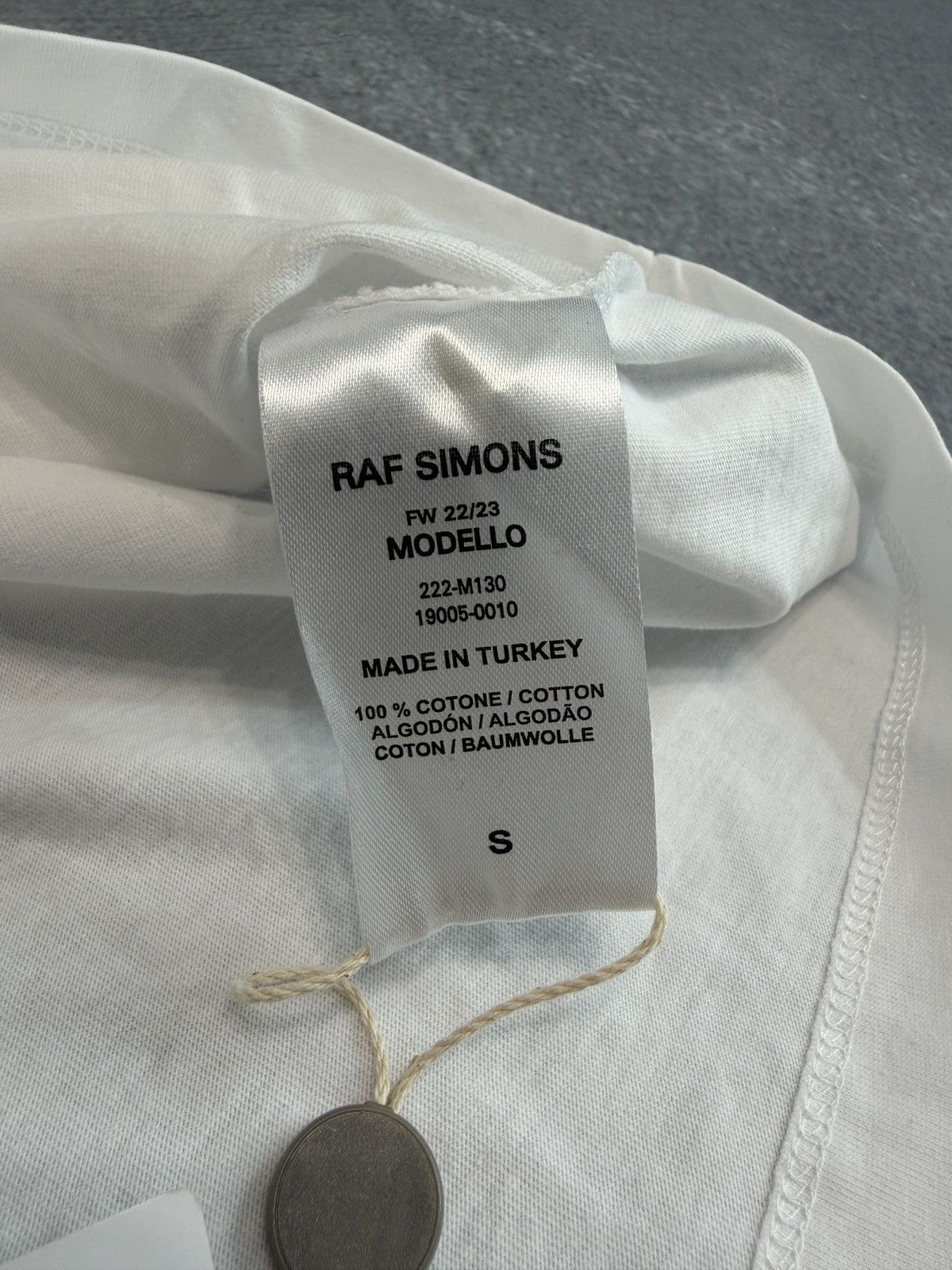 Raf Simons Raf Simons Altered Reality T-shirt White Size US S / EU 44-46 / 1 - 5 Thumbnail