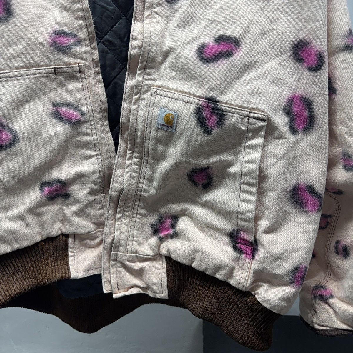 Carhartt Carhartt Leopard Print Heavyweight Work Jacket ERD Grunge Size US XXL / EU 58 / 5 - 6 Thumbnail
