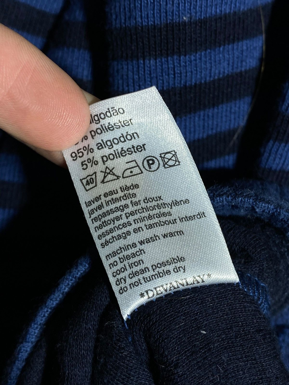 Lacoste 🔥 LACOSTE STRIPED CREWNECK SWEATSHIRT 90s MINIMAL VIBES Size US XXL / EU 58 / 5 - 12 Thumbnail